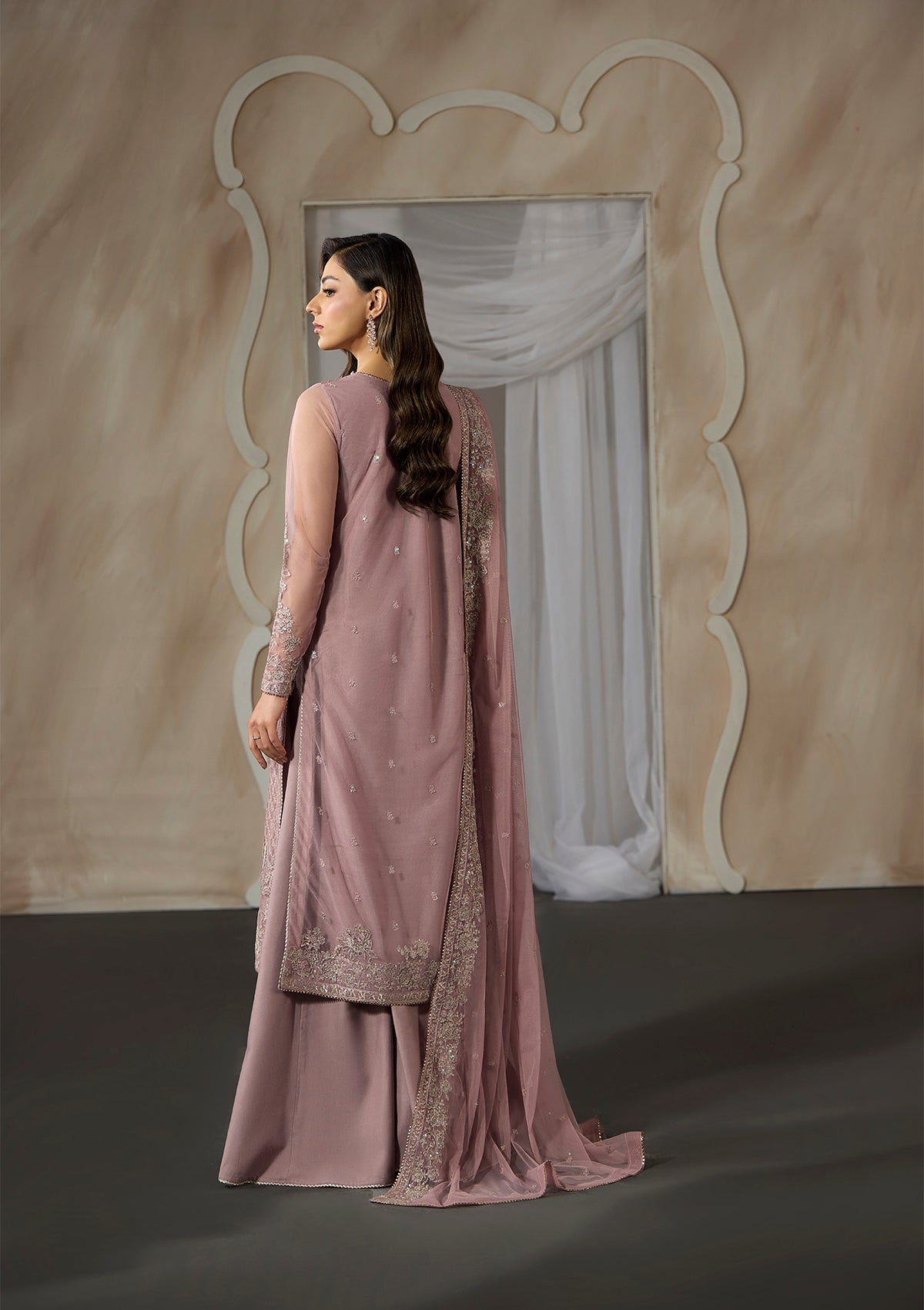 Embroidered Net BT006698-LPK