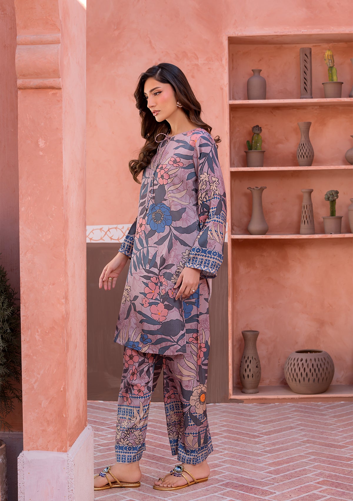 PRINTED LAWN BT006685-LPR