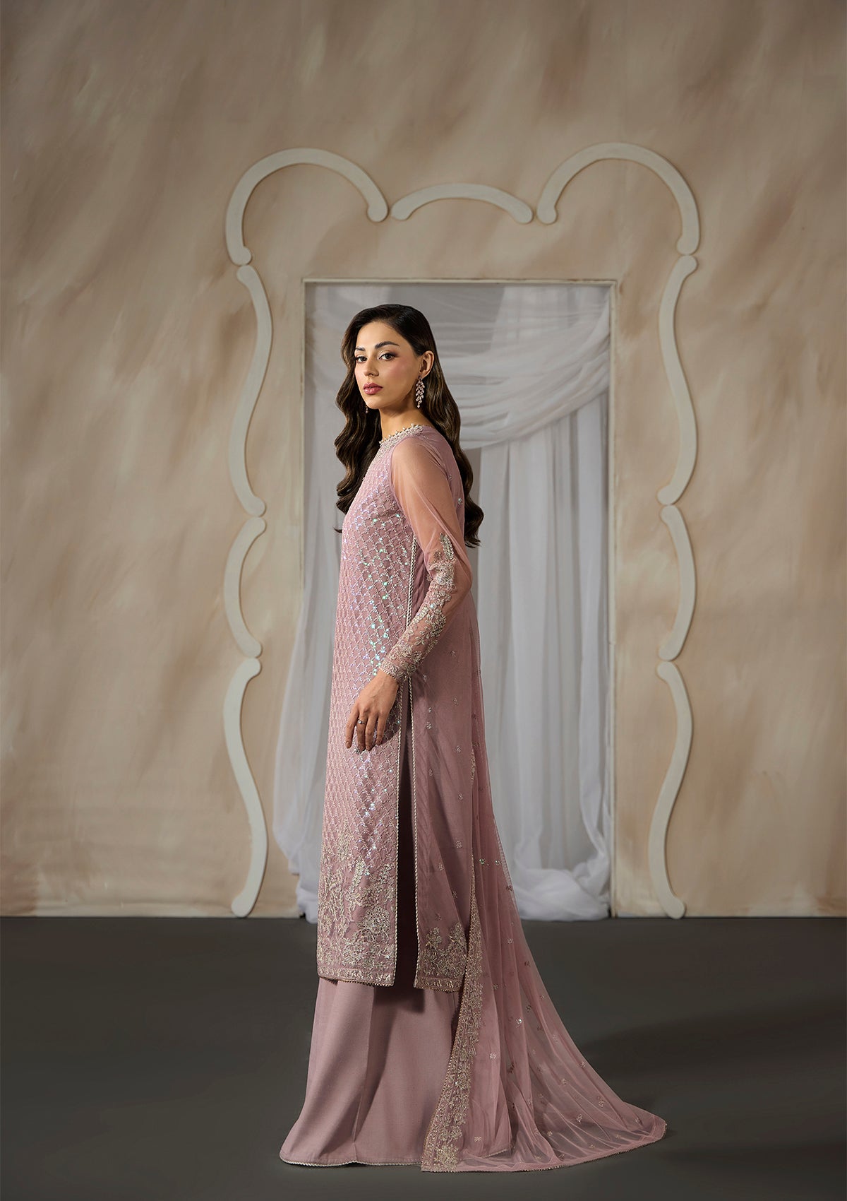 Embroidered Net BT006698-LPK