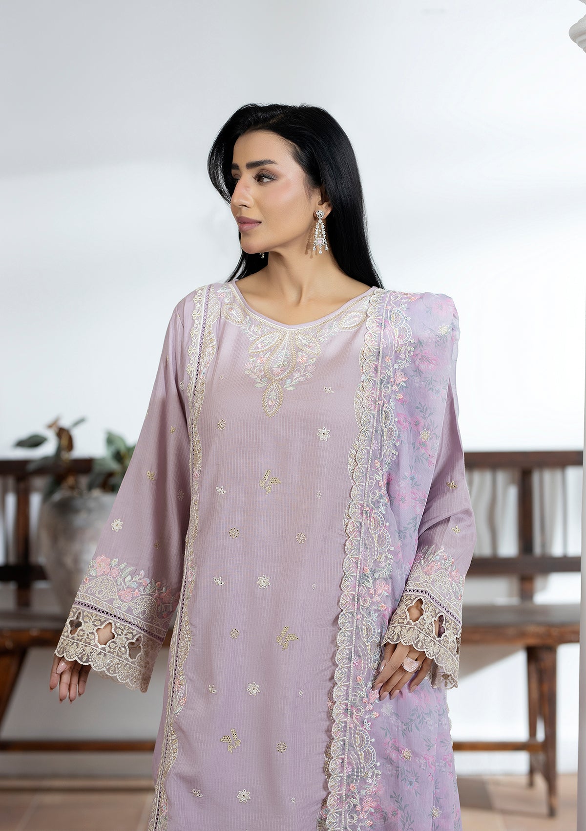 Embroidered Viscose BT006604-LPR