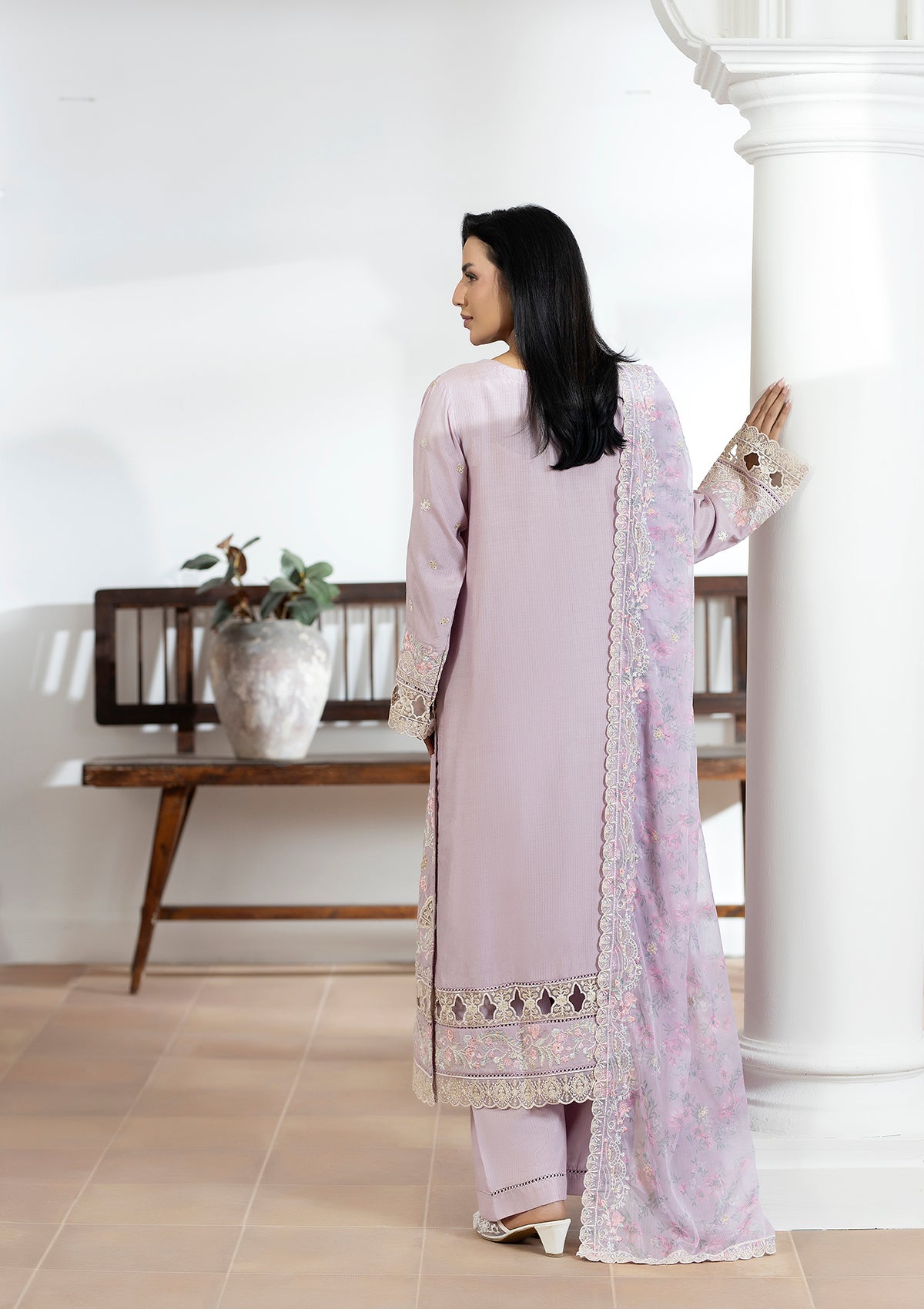 Embroidered Viscose BT006604-LPR