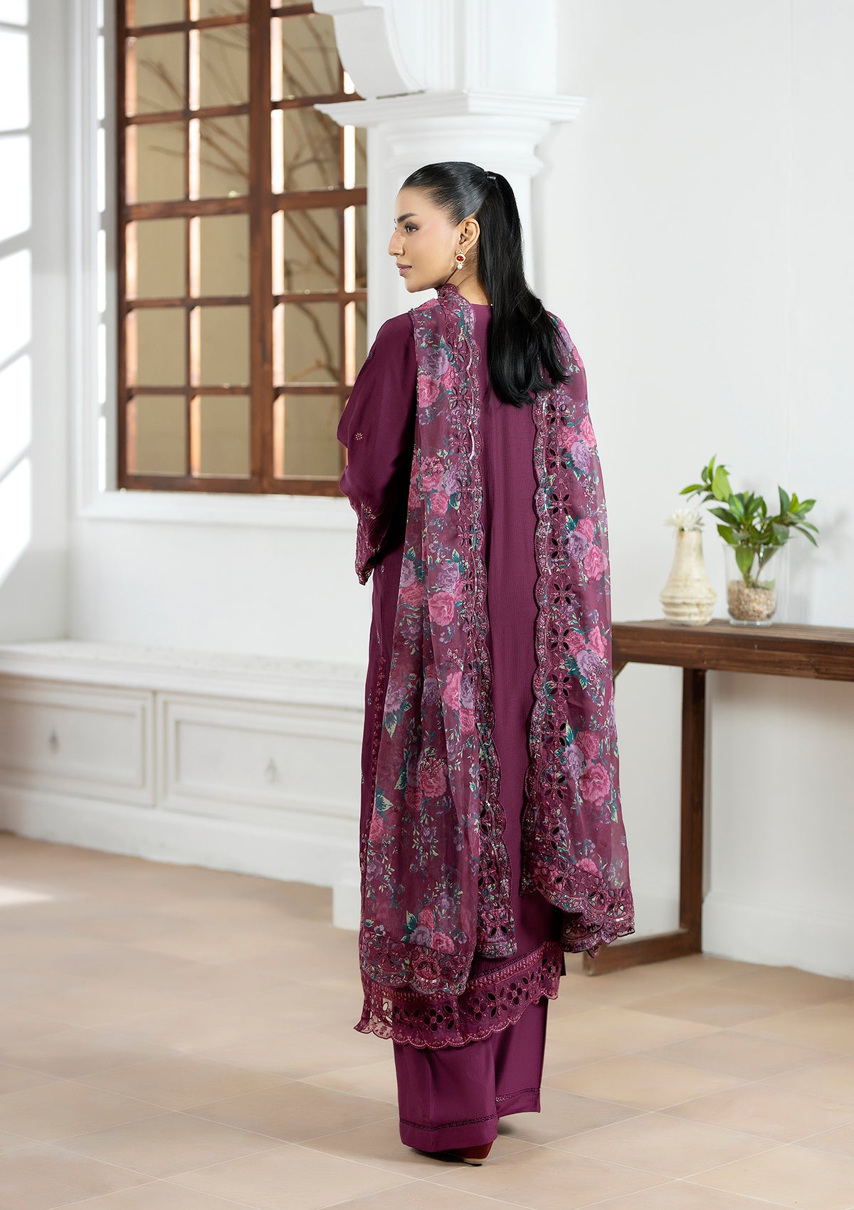 Embroidered Chiffon BT006602-LPP