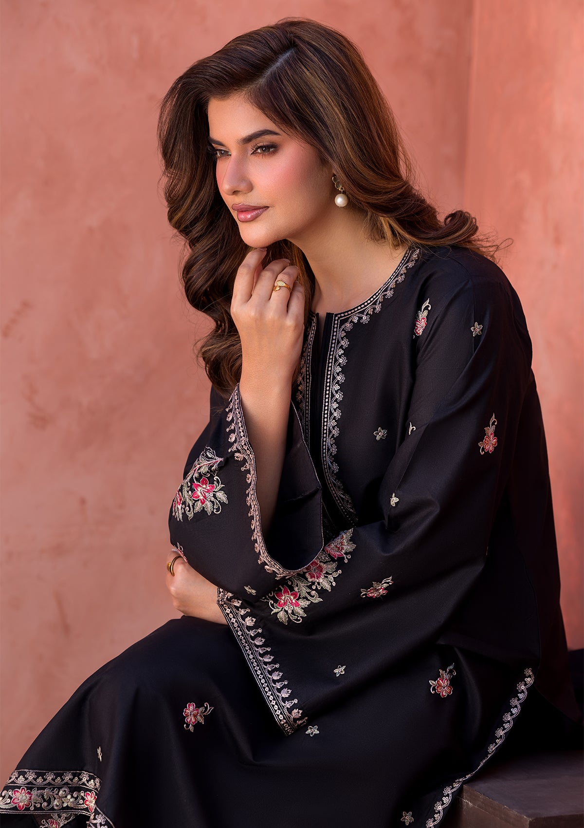 EMBROIDERED COTTON BT006686-BLK-2
