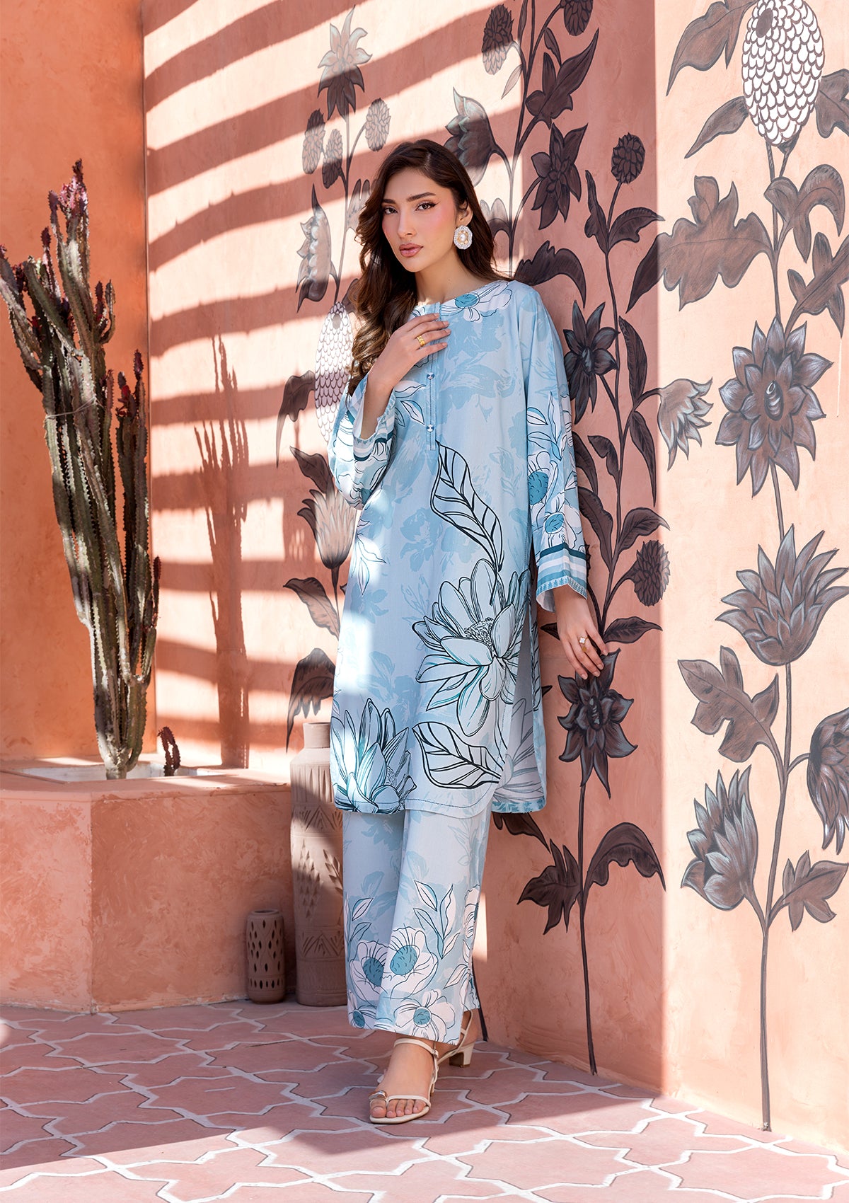 PRINTED LAWN BT006685-LBU