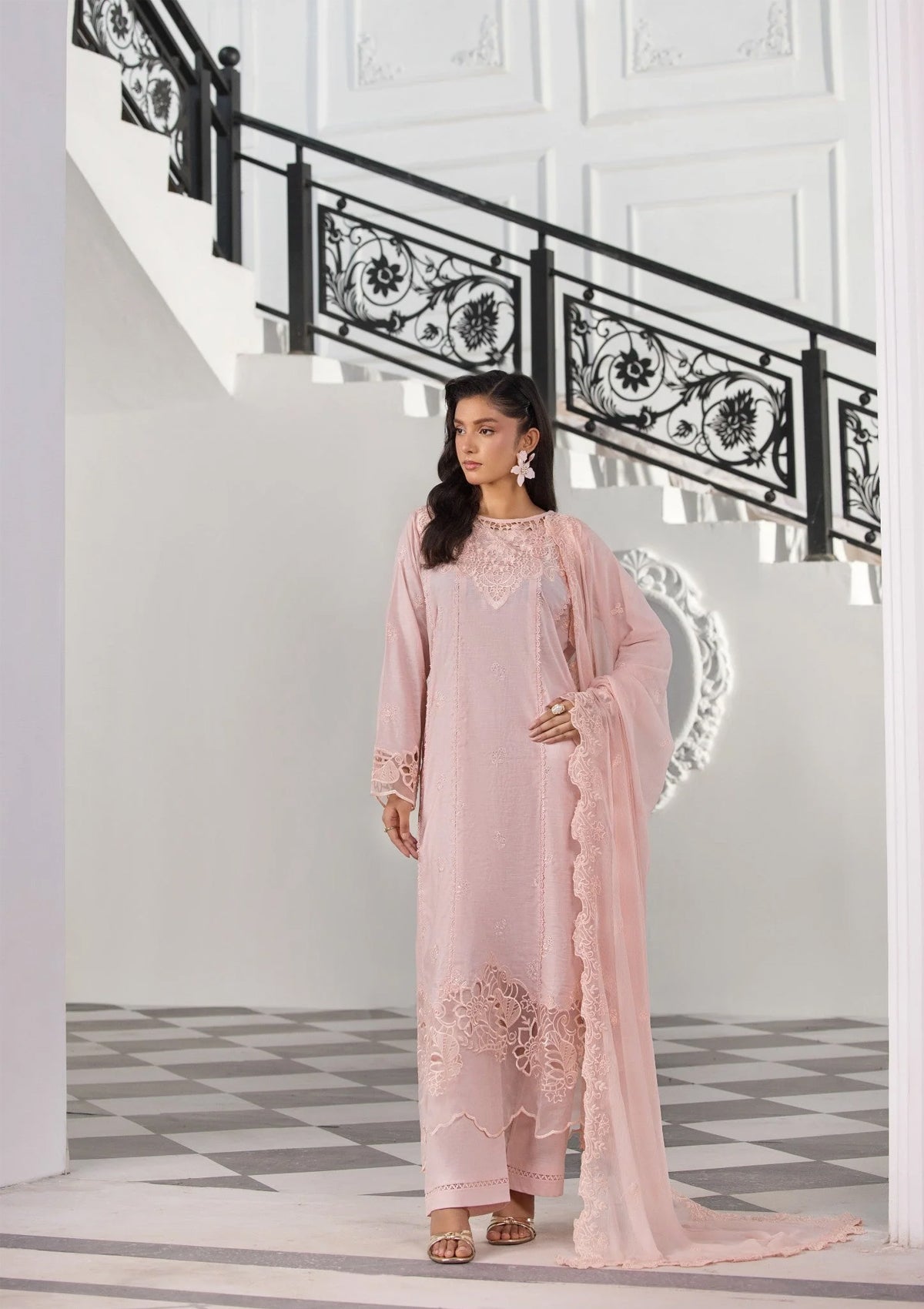 Embroidered Lawn (BT006287-B-PNK)