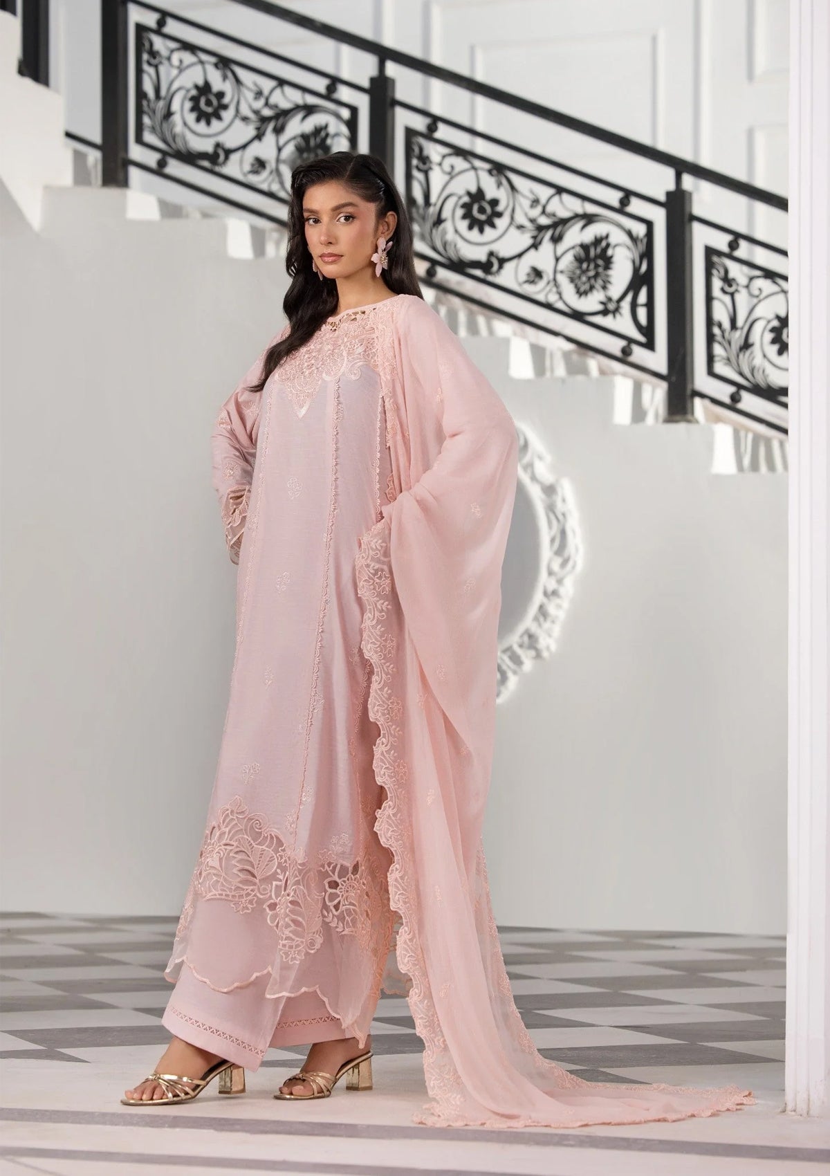 Embroidered Lawn (BT006287-B-PNK)