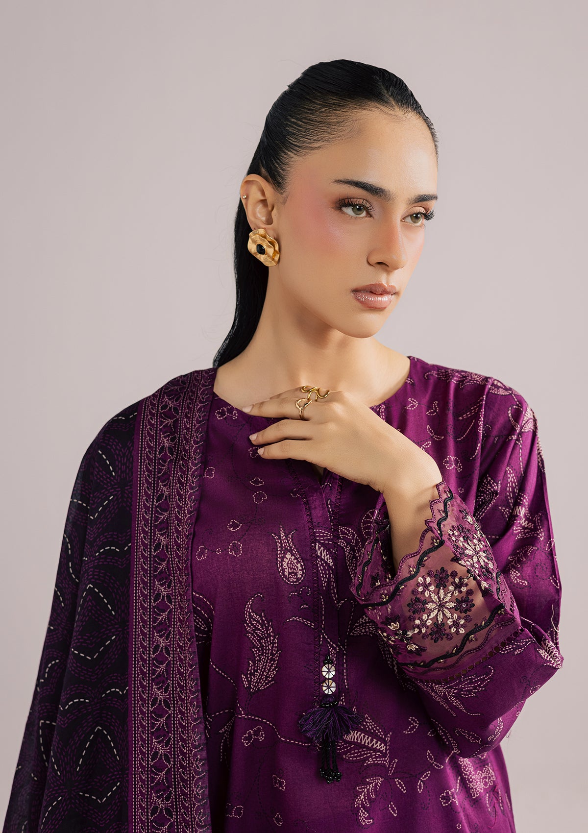 PRINTED KHADDAR BT007010-PRP