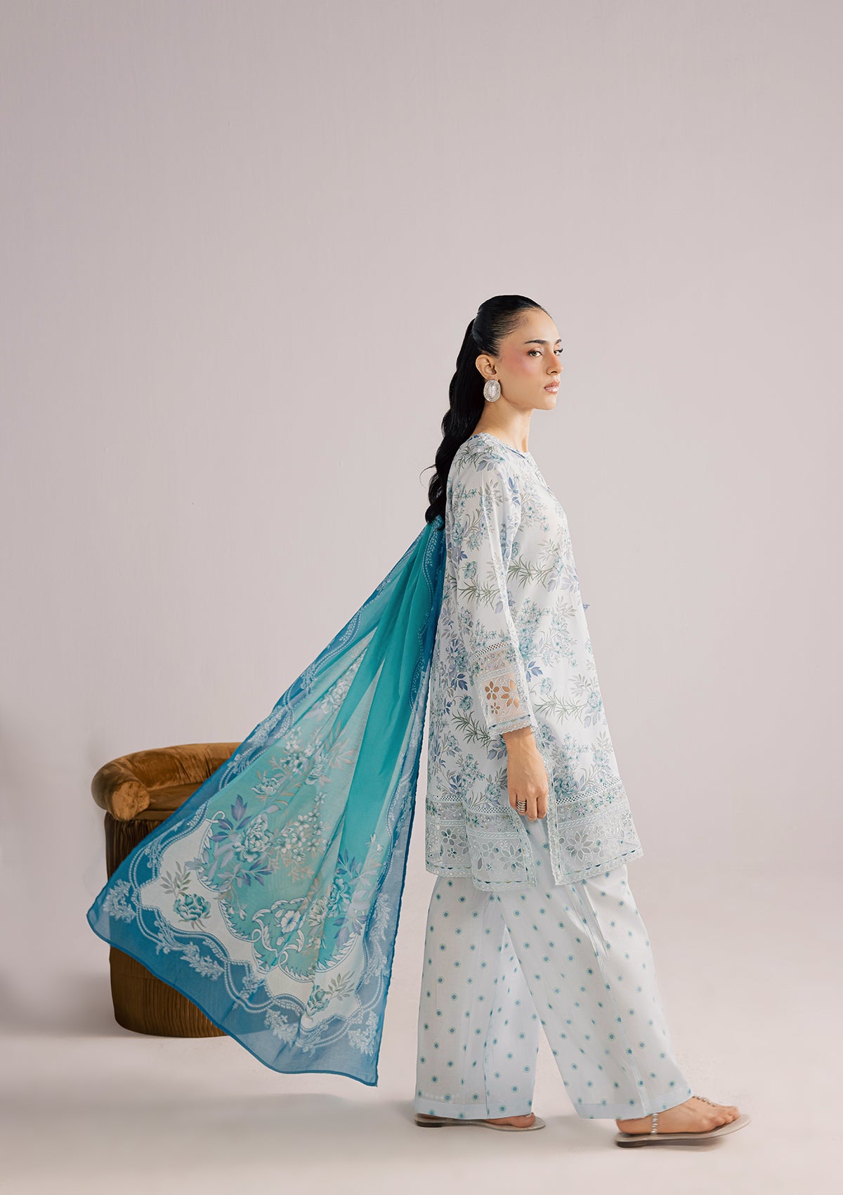 PRINTED KHADDAR BT007010-SBL
