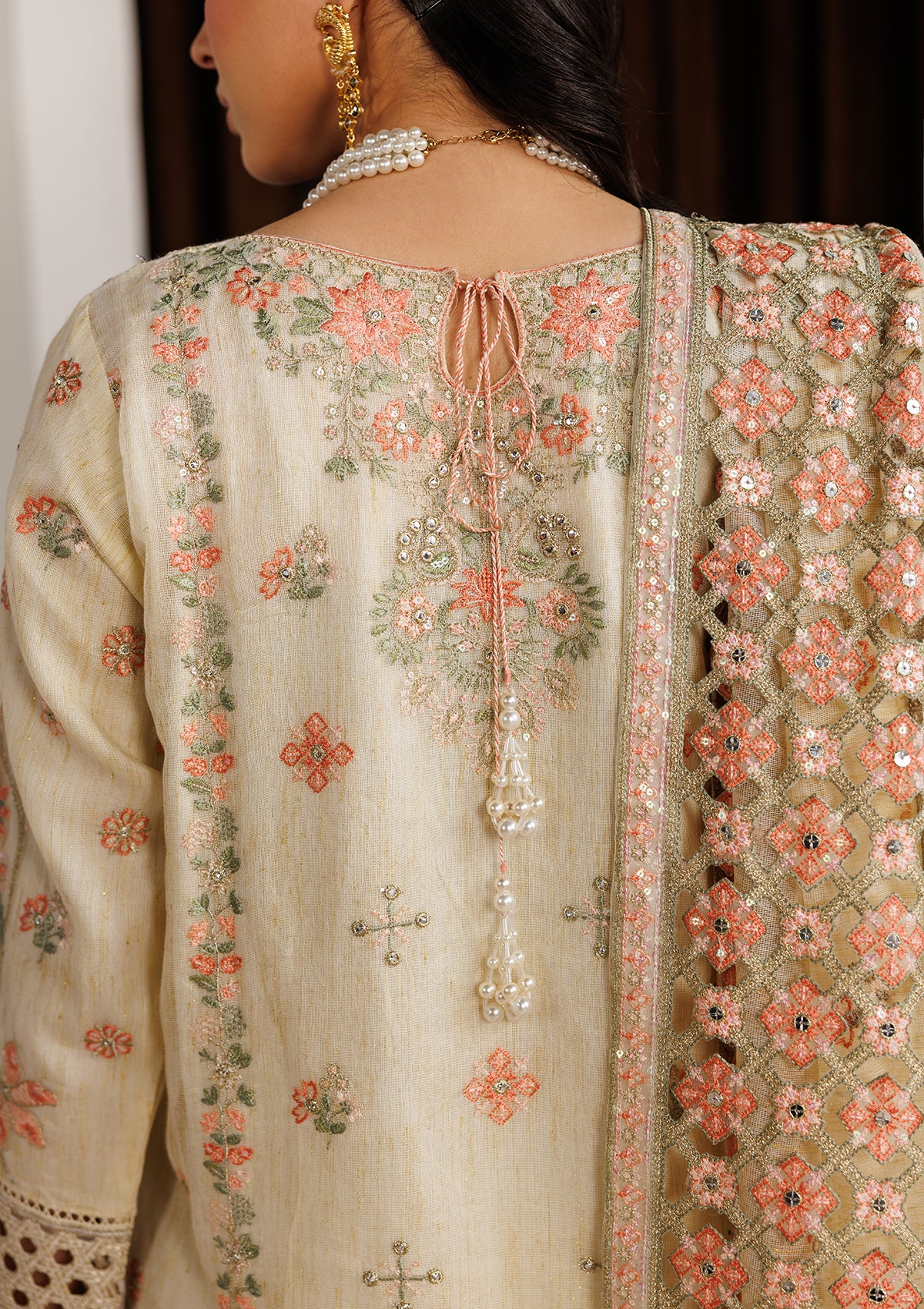 EMBROIDERED KHADDINET BT006755-OWH