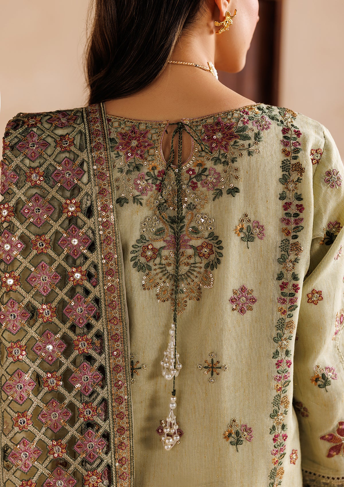 EMBROIDERED KHADDINET BT006755-PST