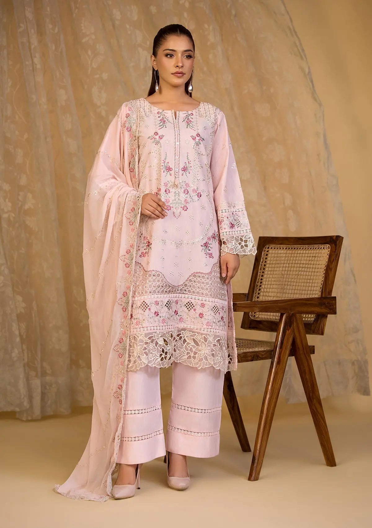 (BT006287-L-PNK) Bin Tayyab