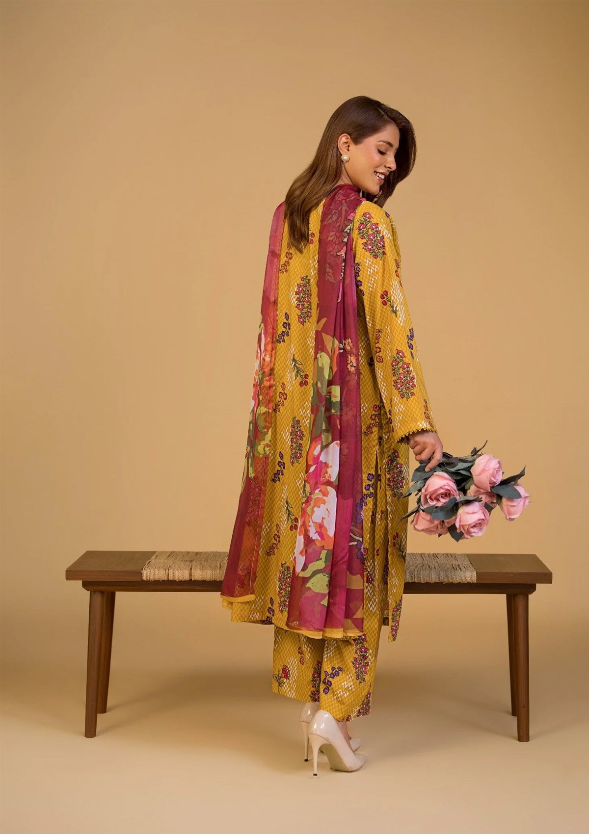 Printed Lawn (BT006286-YLO)