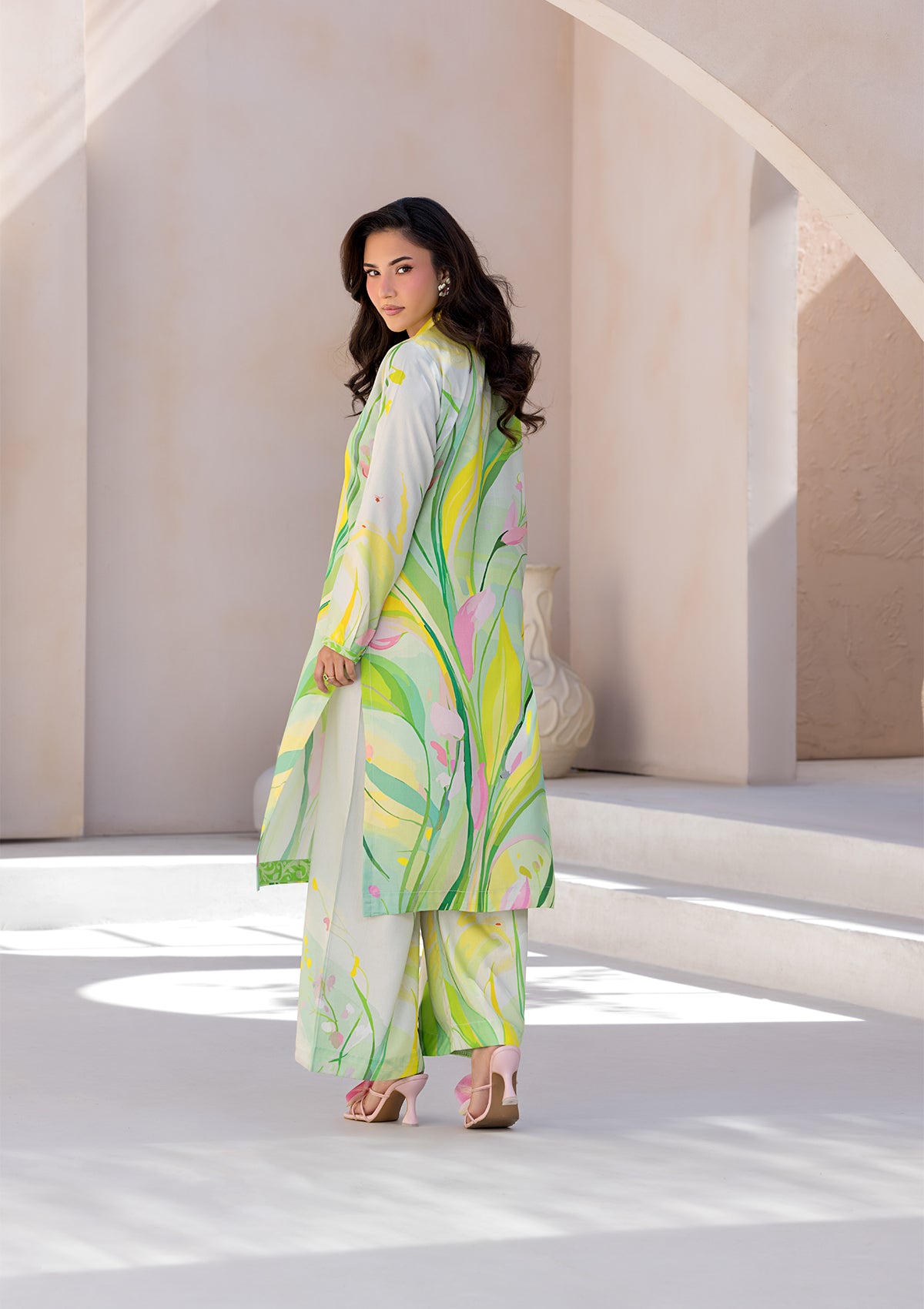 PRINTED LAWN BT006685-LGR