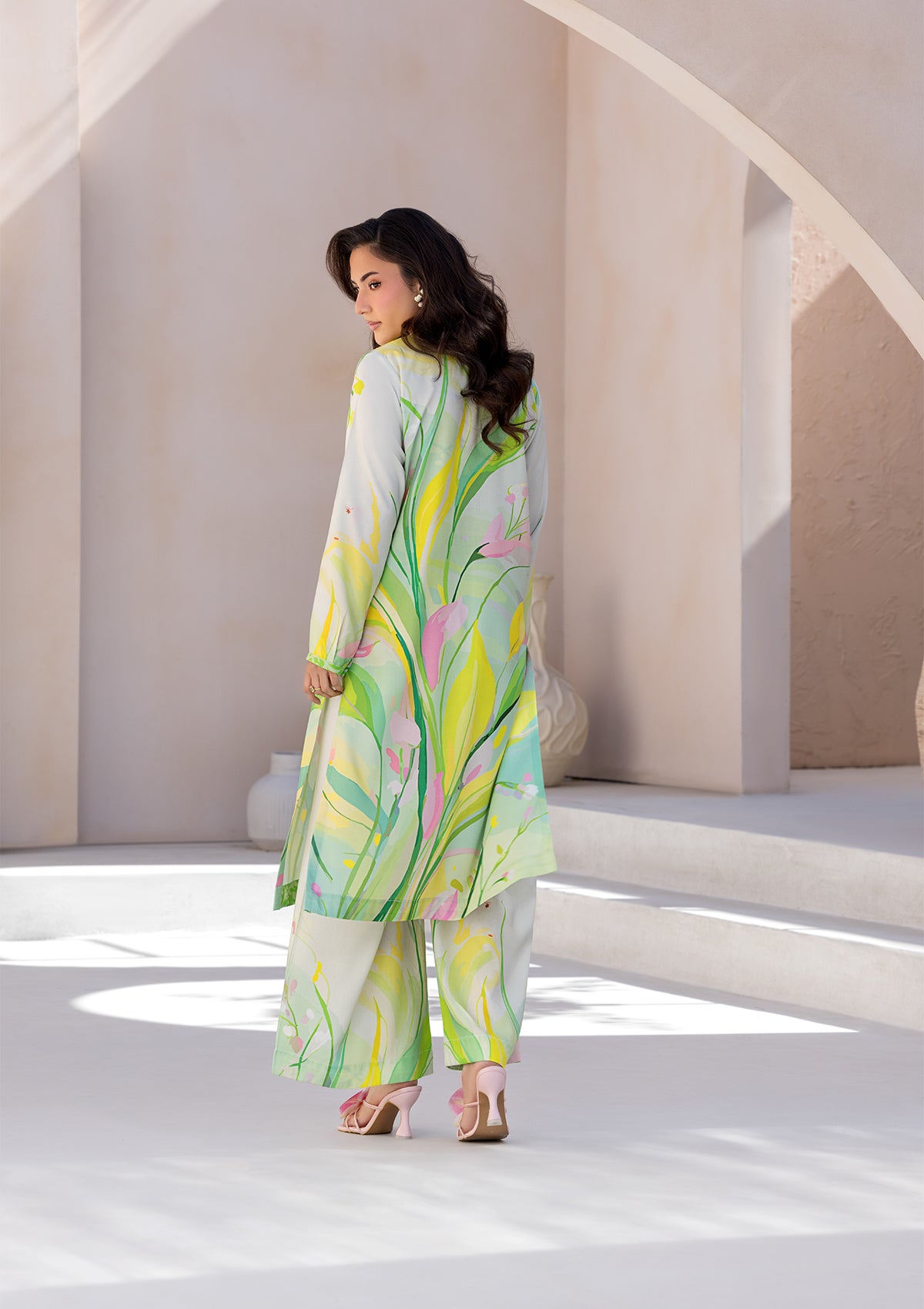 PRINTED LAWN BT006685-LGR