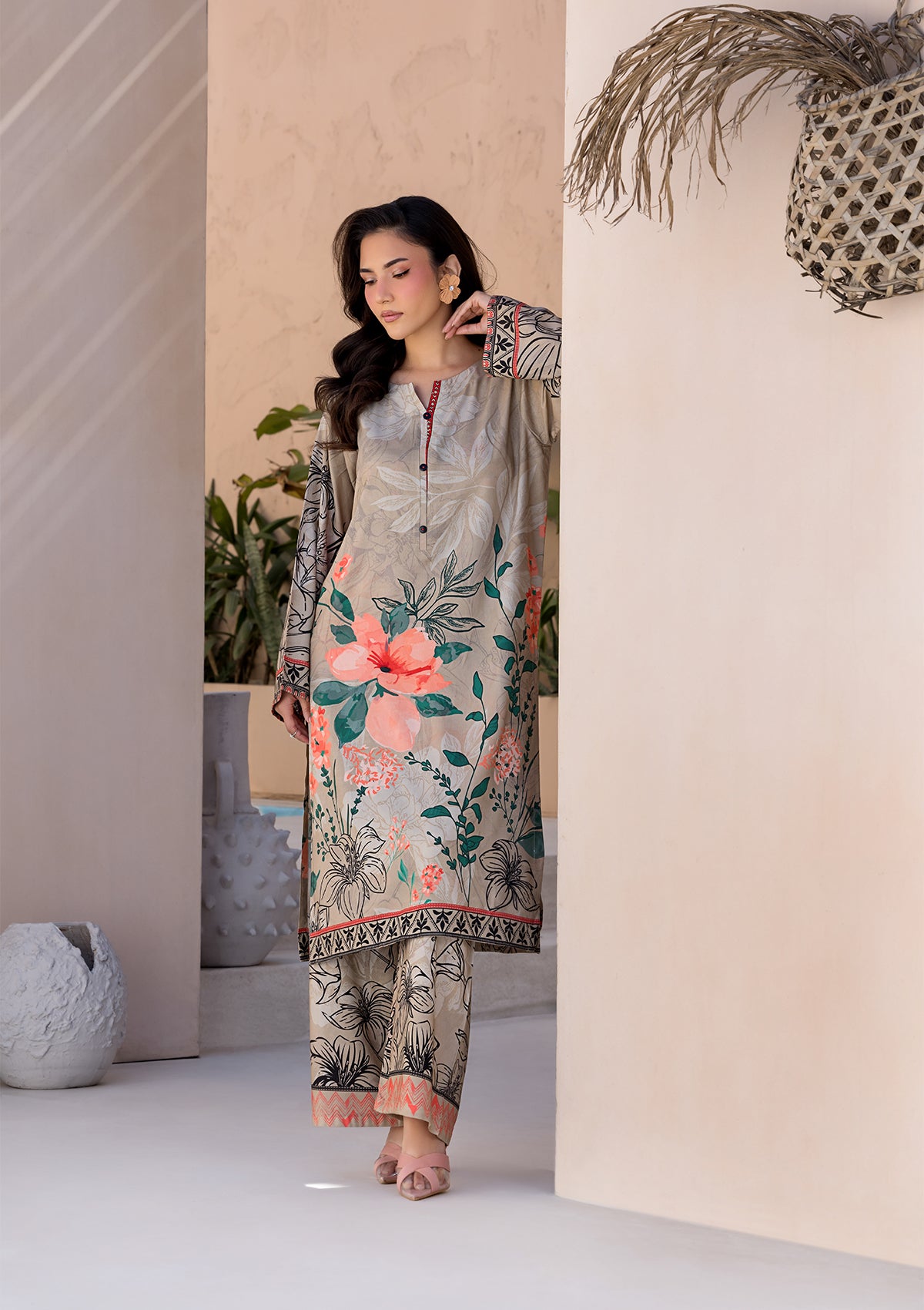 PRINTED LAWN BT006685-LBR