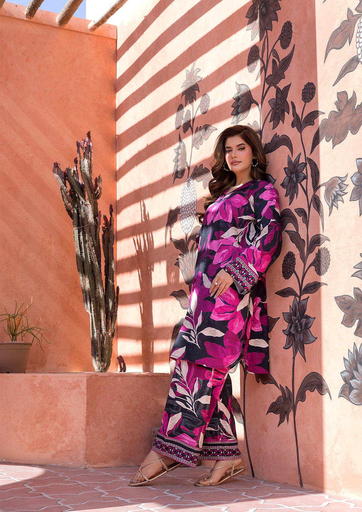 PRINTED LAWN BT006685-BPK