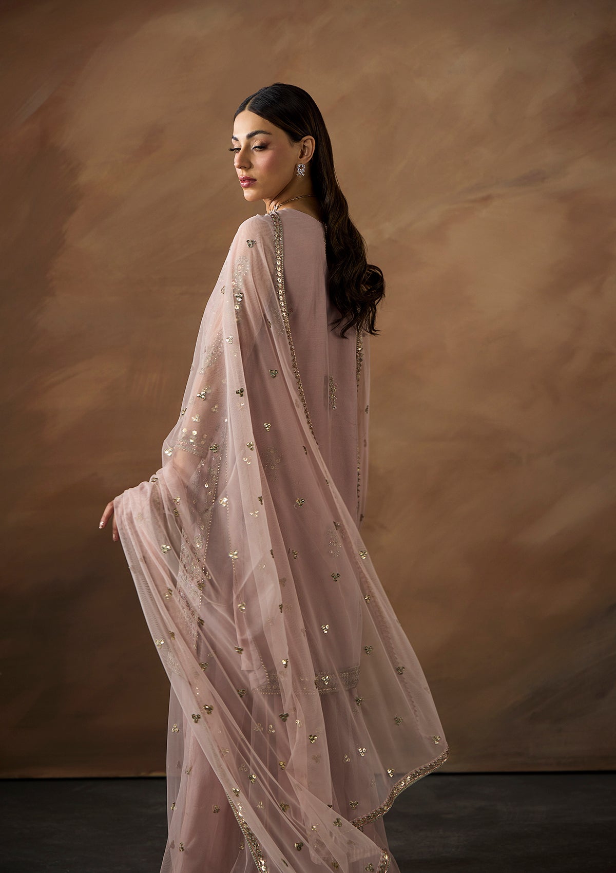 Embroidered Net BT6660-LPK-BT6688-LPK