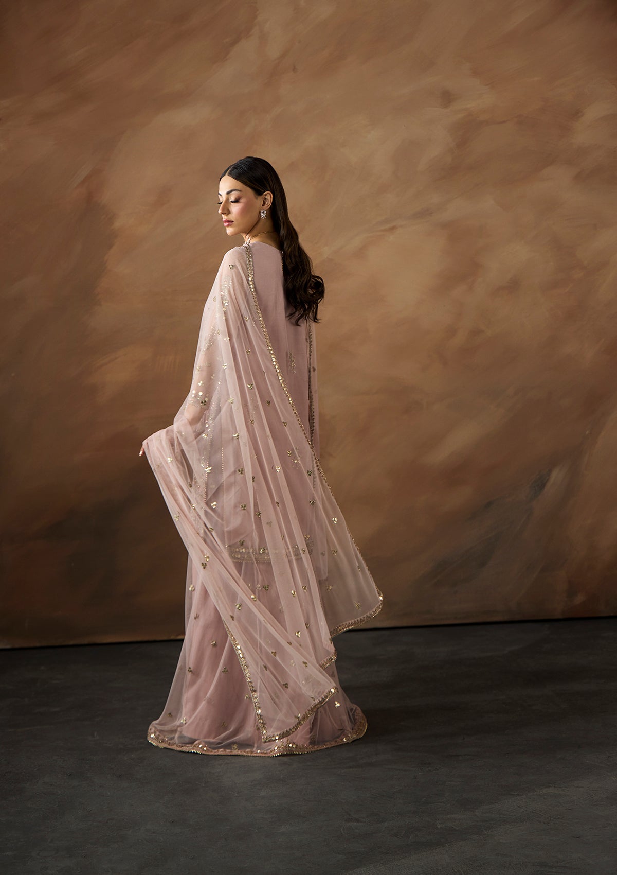 Embroidered Net BT6660-LPK-BT6688-LPK