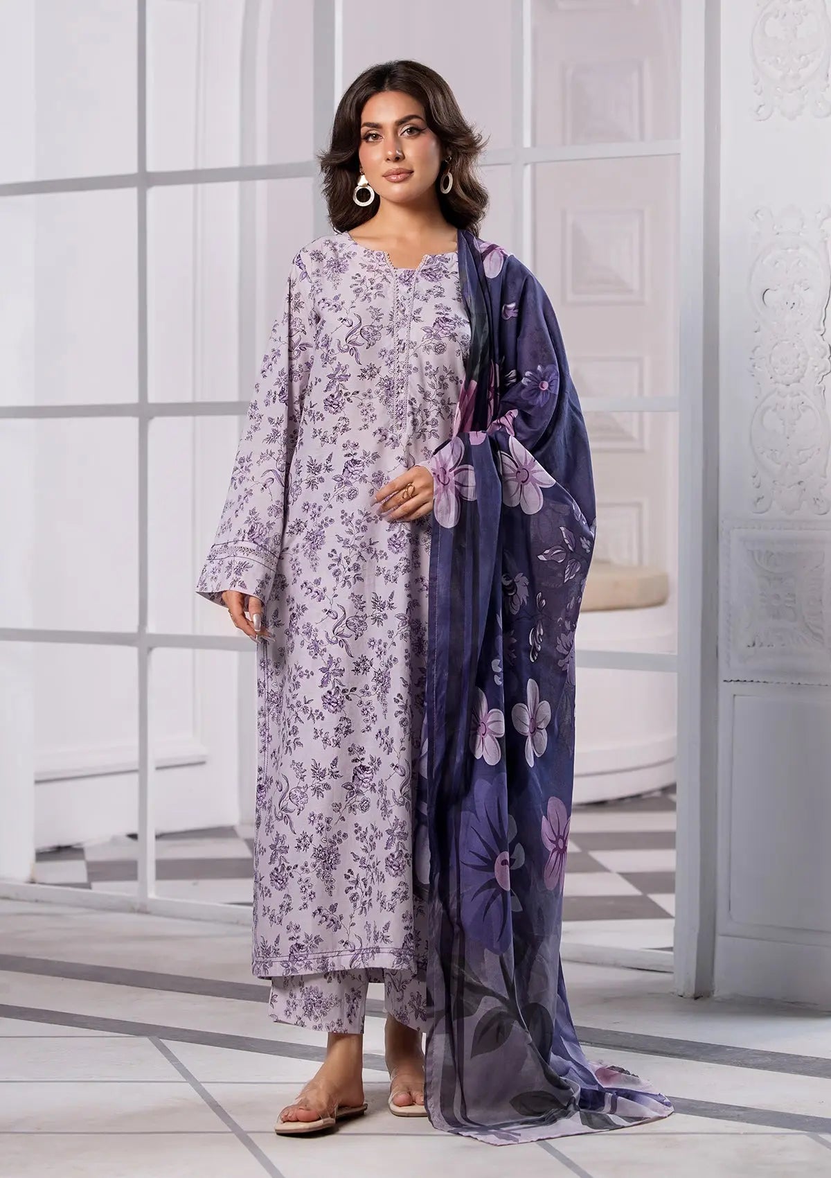 PRINTED LAWN BT6370-PPR Bin Tayyab