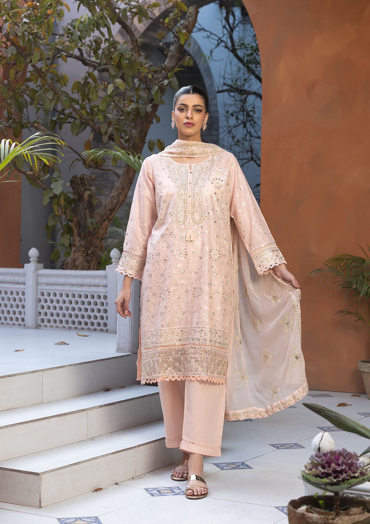 Lawn 3 PCs Ready To Wear (FS5054-LPK)