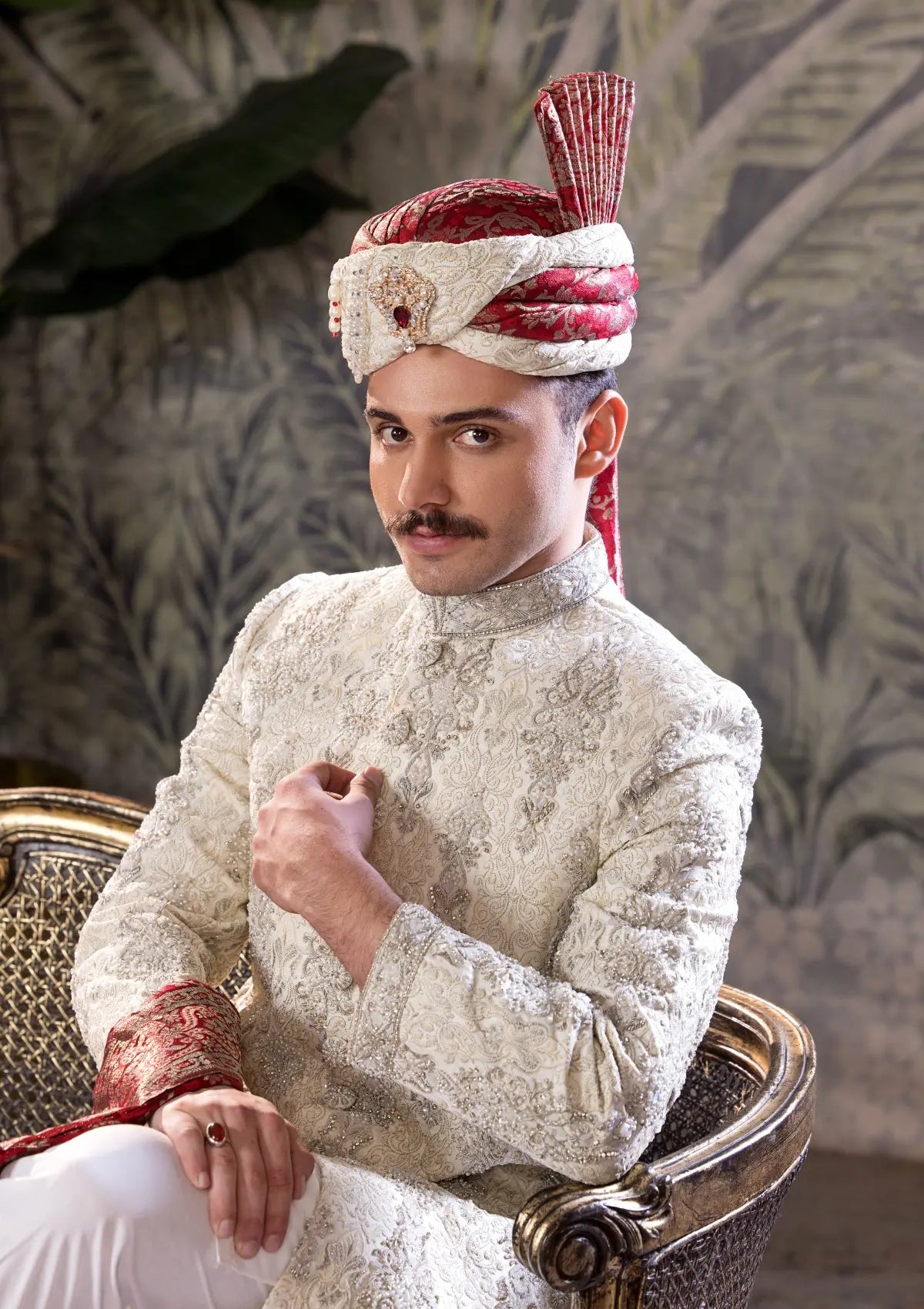 Bin Tayyab Sherwani (TD-1742) GRAY Bin Tayyab