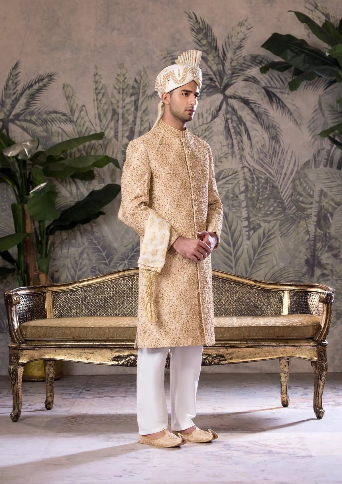 Bin Tayyab Sherwani (TD-1681) GRAY Bin Tayyab