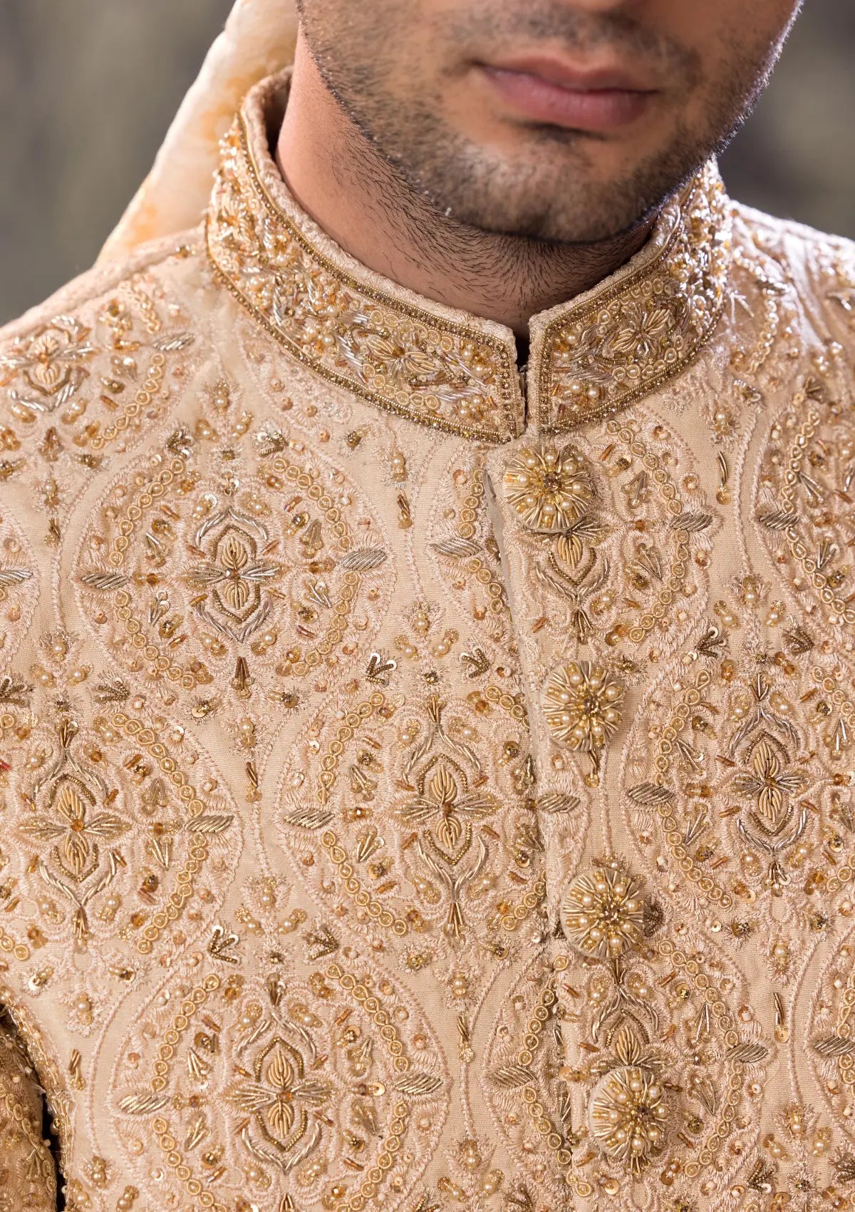 Bin Tayyab Sherwani (TD-1681) GRAY Bin Tayyab