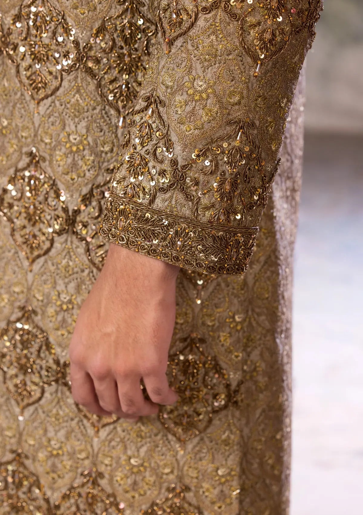 Bin Tayyab Sherwani (TD-1690) BRWON Bin Tayyab