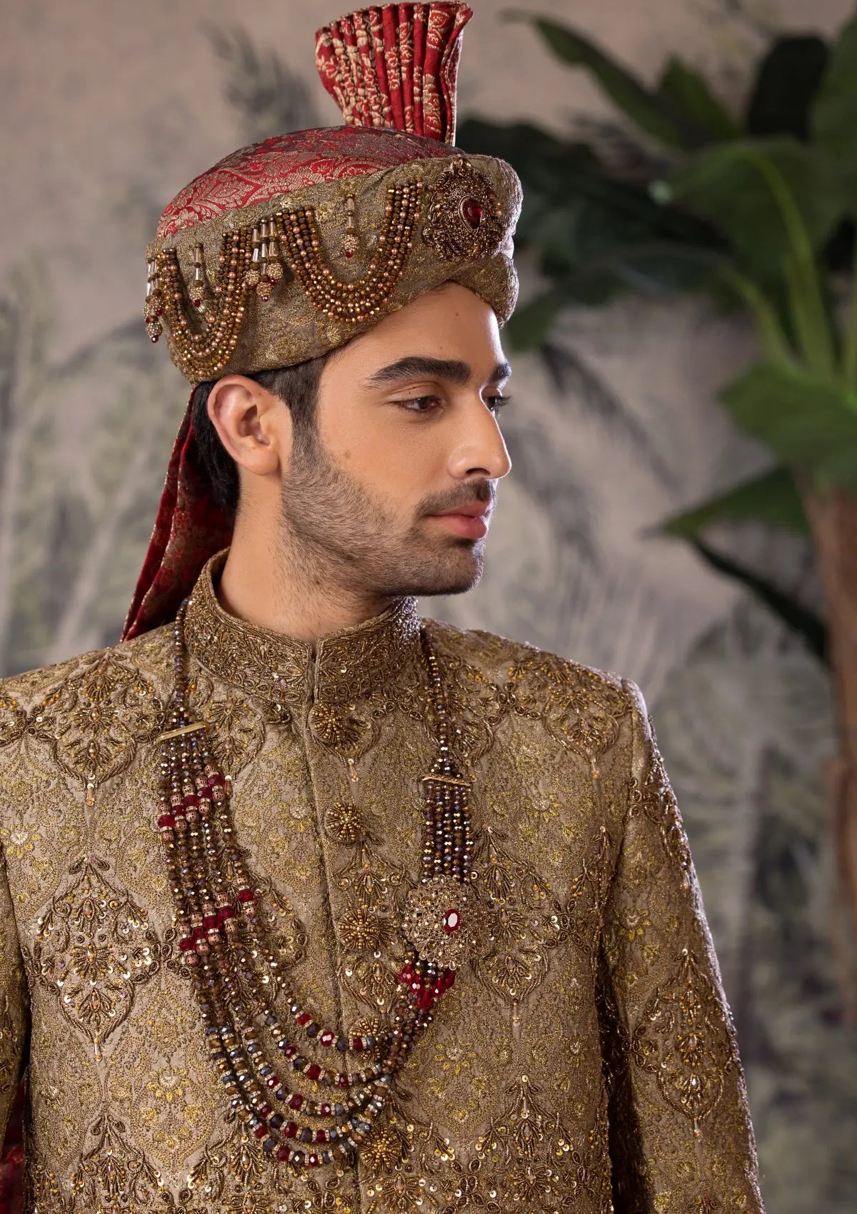 Bin Tayyab Sherwani (TD-1690) BRWON Bin Tayyab
