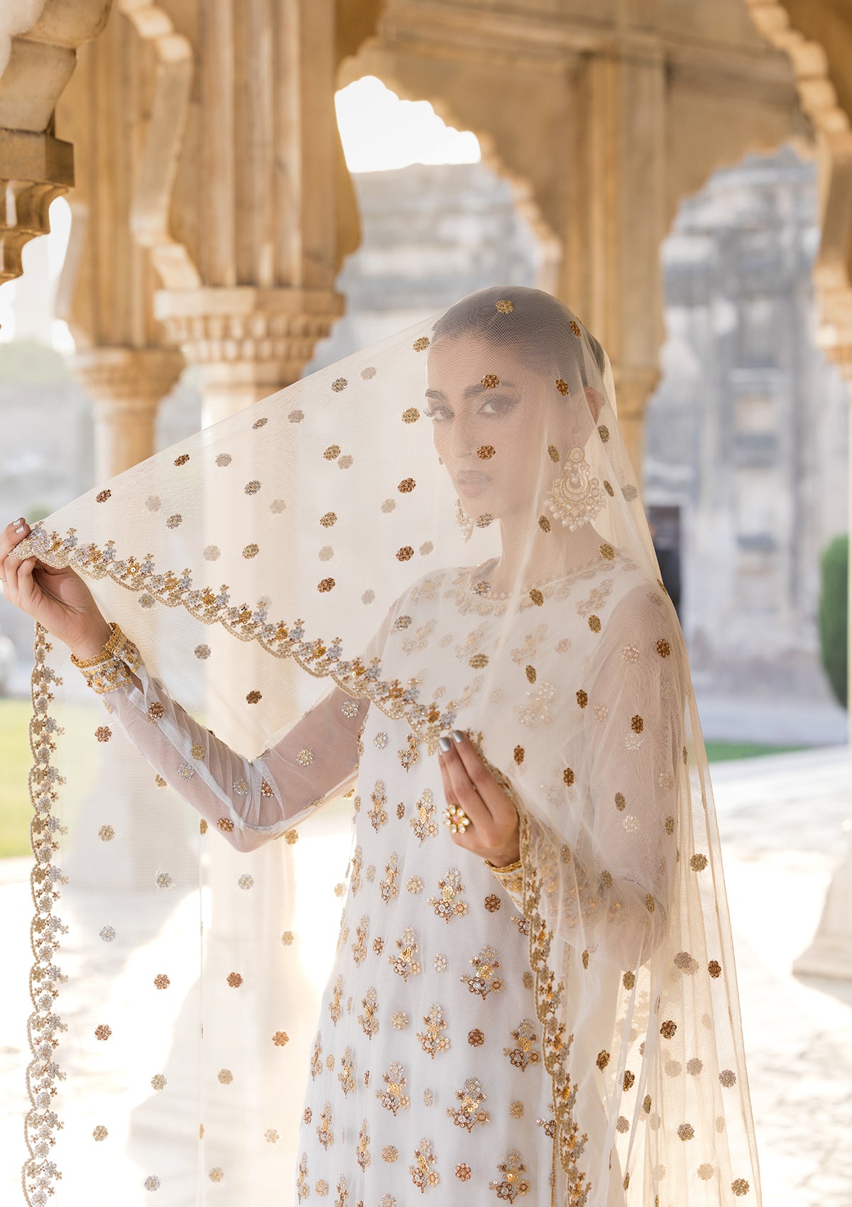 EMBROIDERED NET BT6623