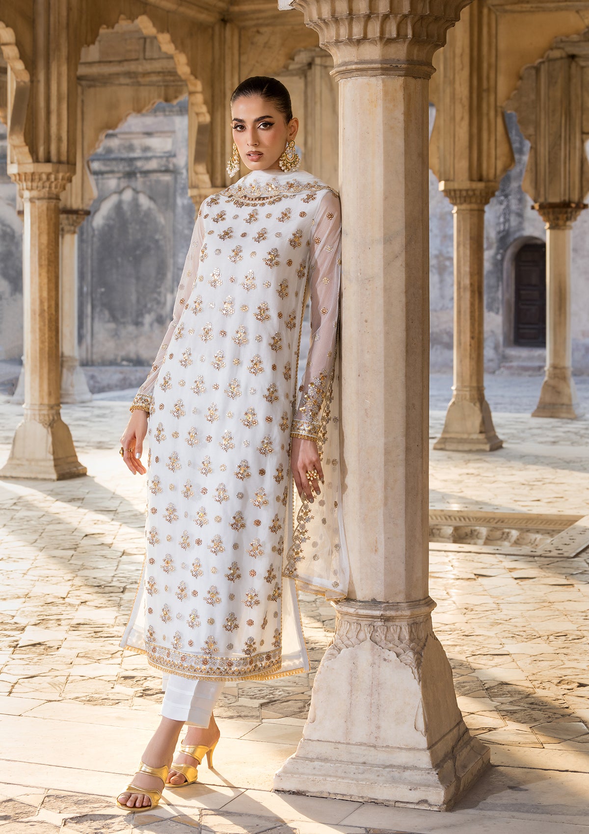 EMBROIDERED NET BT6623