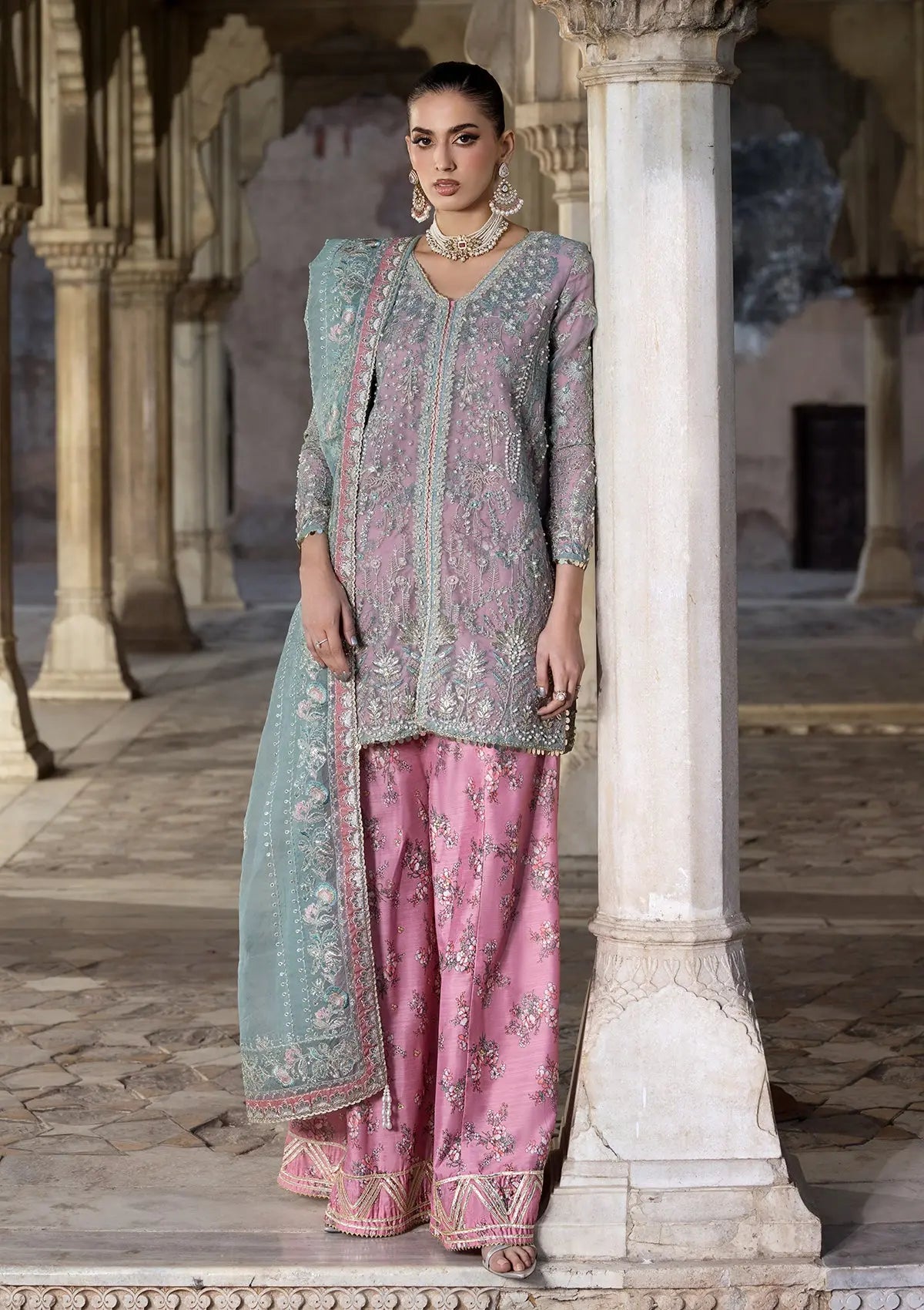 Embroidered Organza BT-25-03 Bin Tayyab