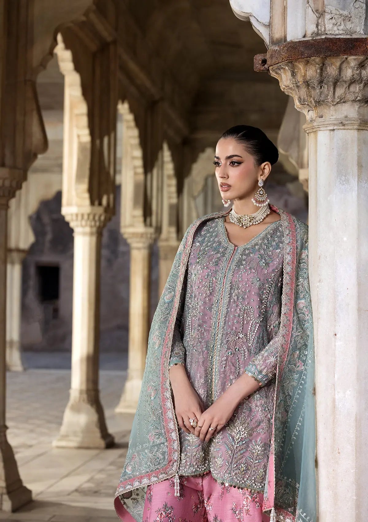 Embroidered Organza BT-25-03 Bin Tayyab