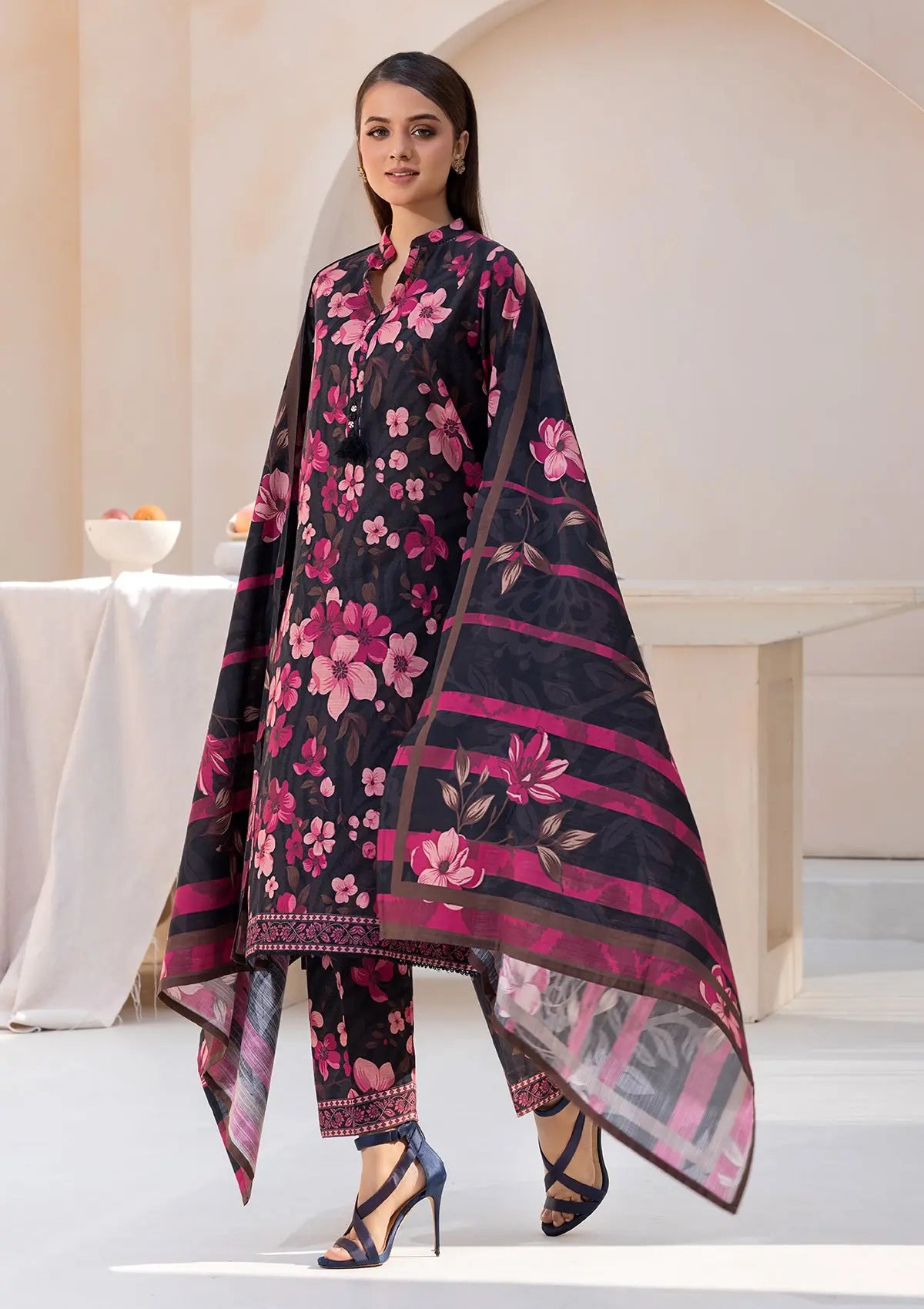 Printed Khaddar BT6553-BRD Bin Tayyab