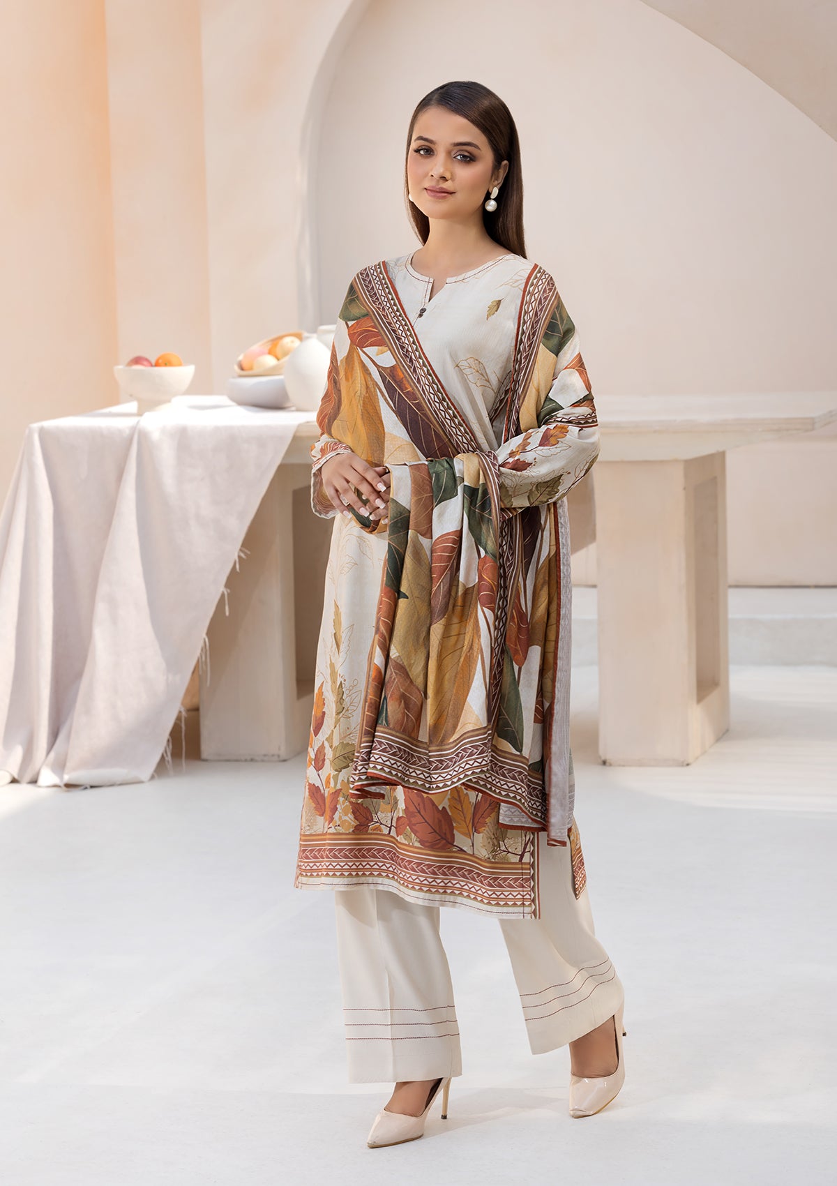 Printed Linen BT6545-SKN