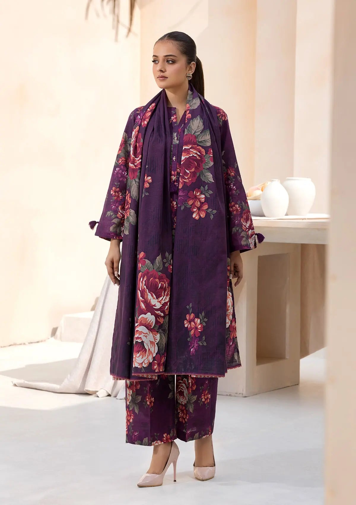 Printed Khaddar BT6526-PPR-44 Bin Tayyab