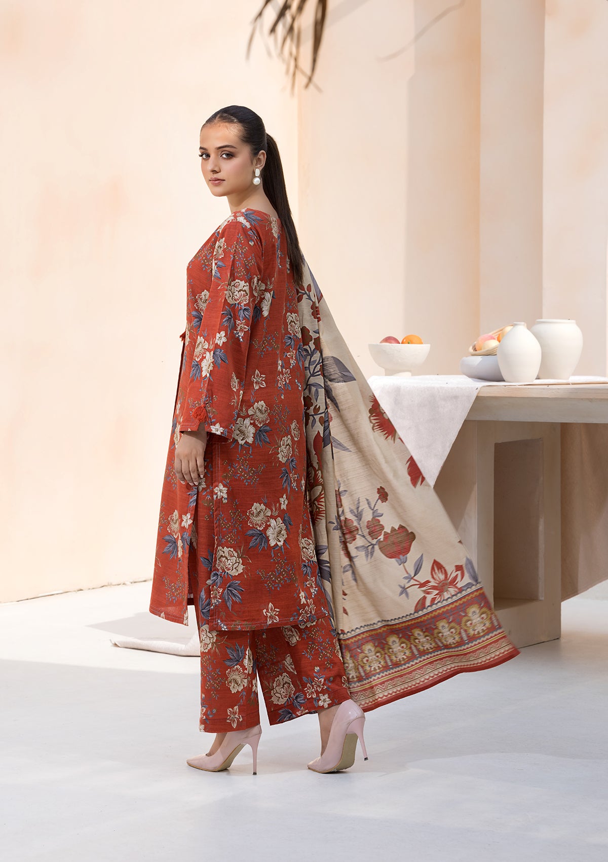 Printed Khaddar BT6544-RST
