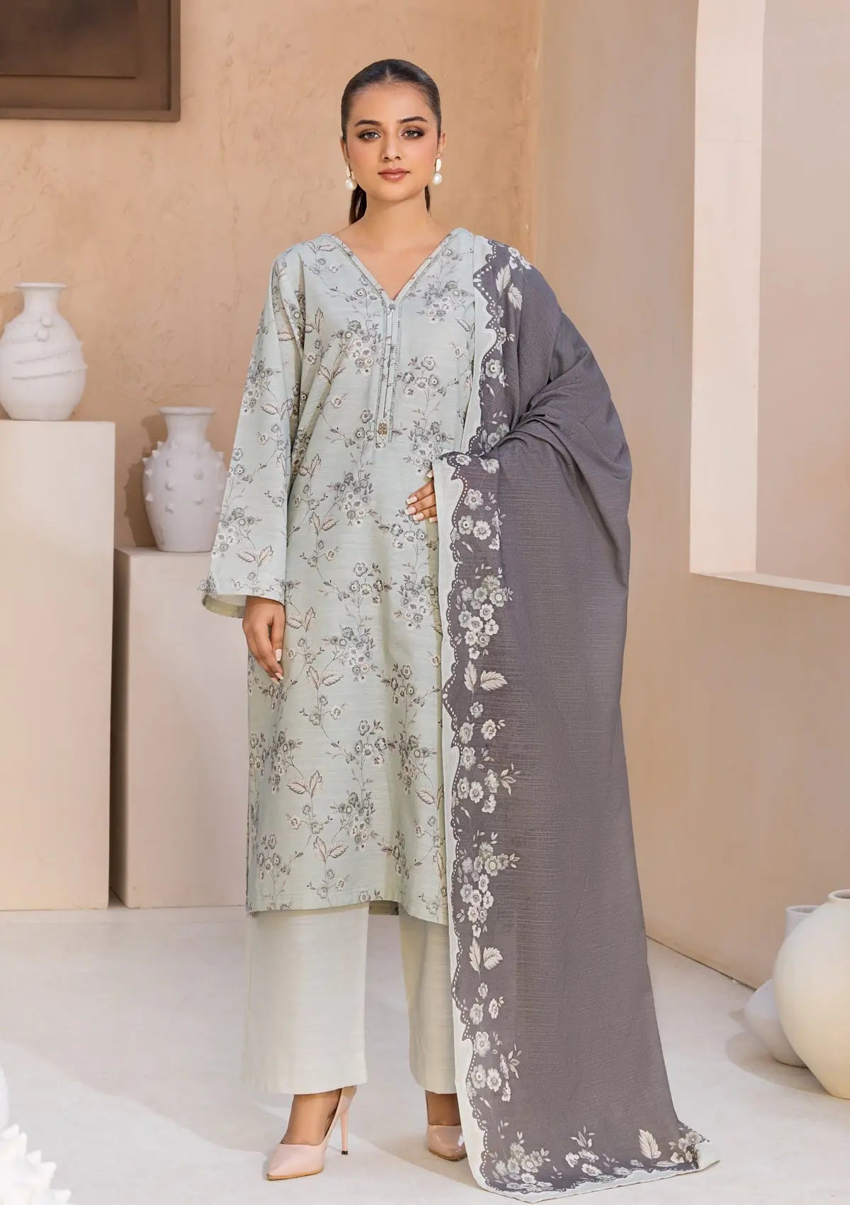 PRINTED KHADDAR BT6526-FRZ Bin Tayyab