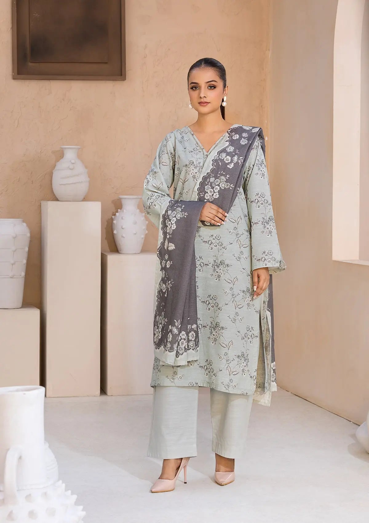 PRINTED KHADDAR BT6526-FRZ Bin Tayyab