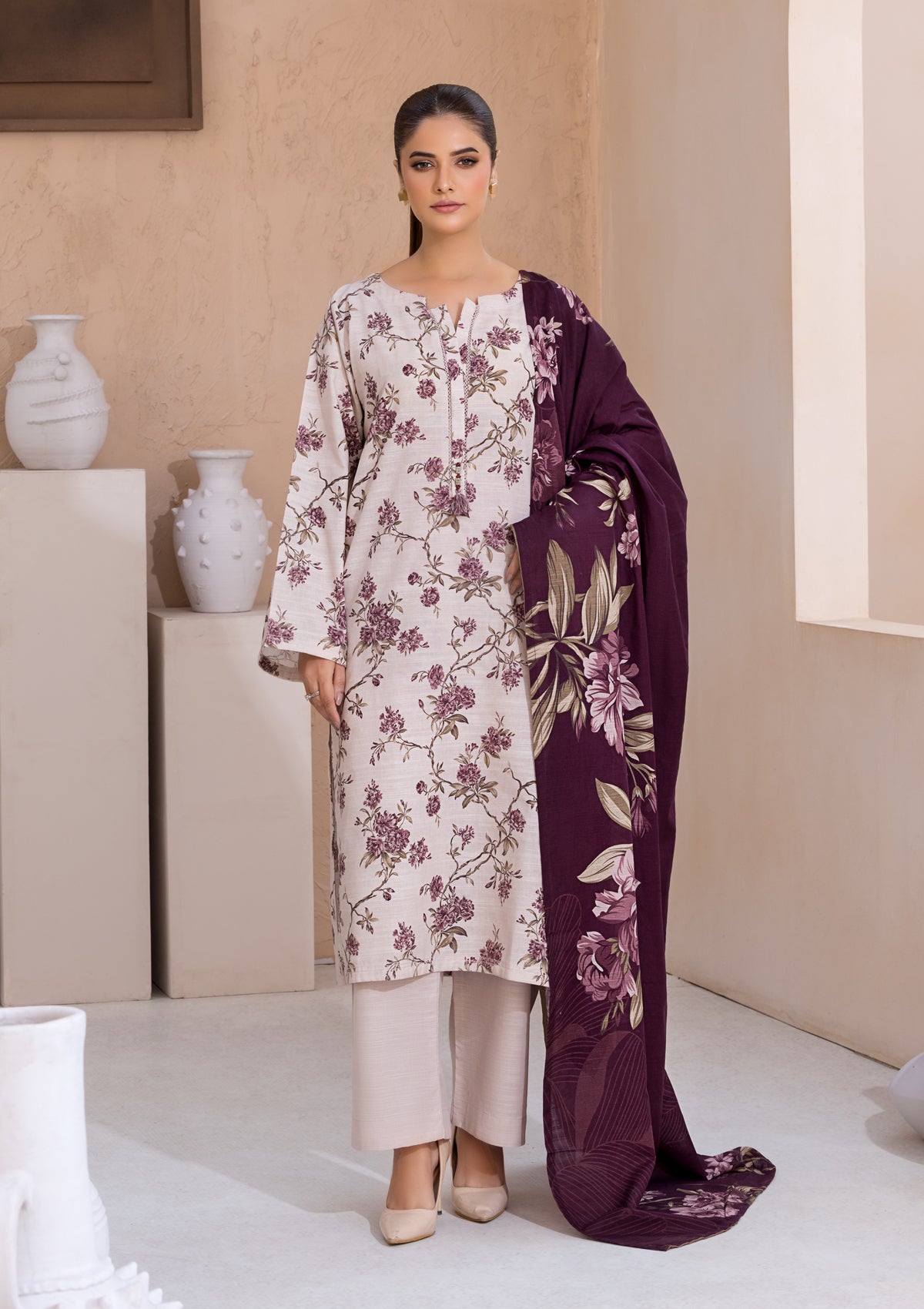 PRINTED KHADDAR BT6526-SPR