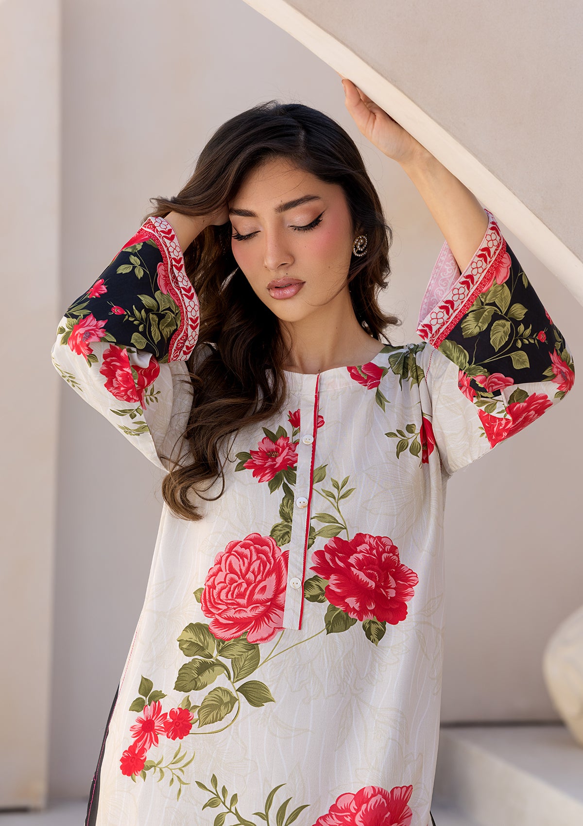 PRINTED LAWN BT6685-CRM