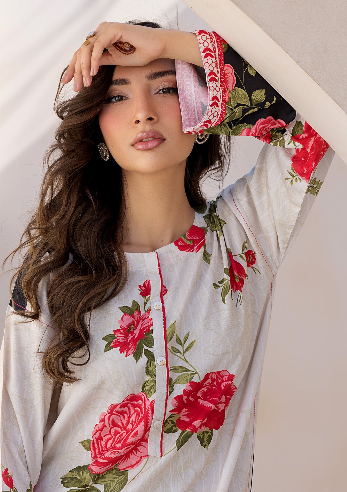 PRINTED LAWN BT6685-CRM