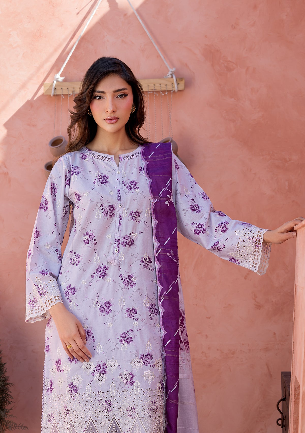 PRINTED CHICKENKARI LAWN BT006697-LPR