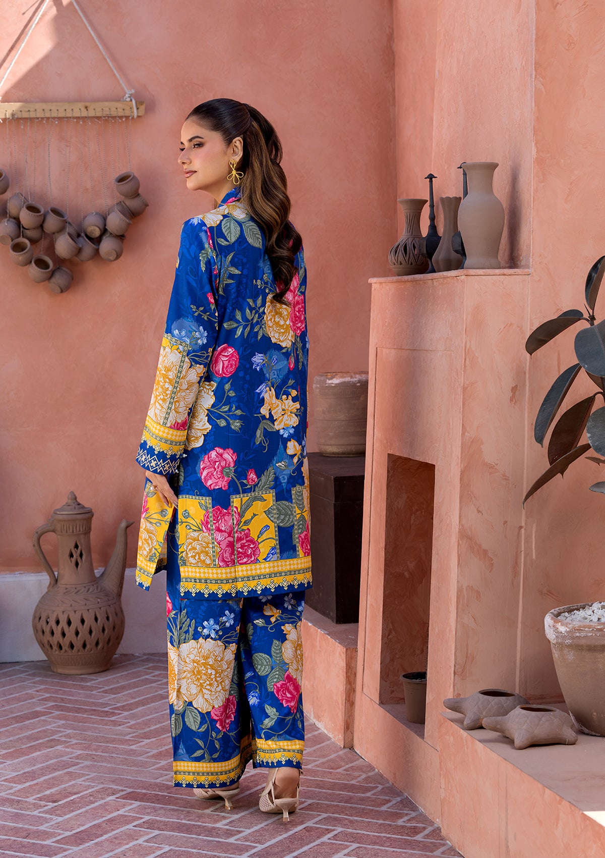 PRINTED LAWN BT006685-DBL