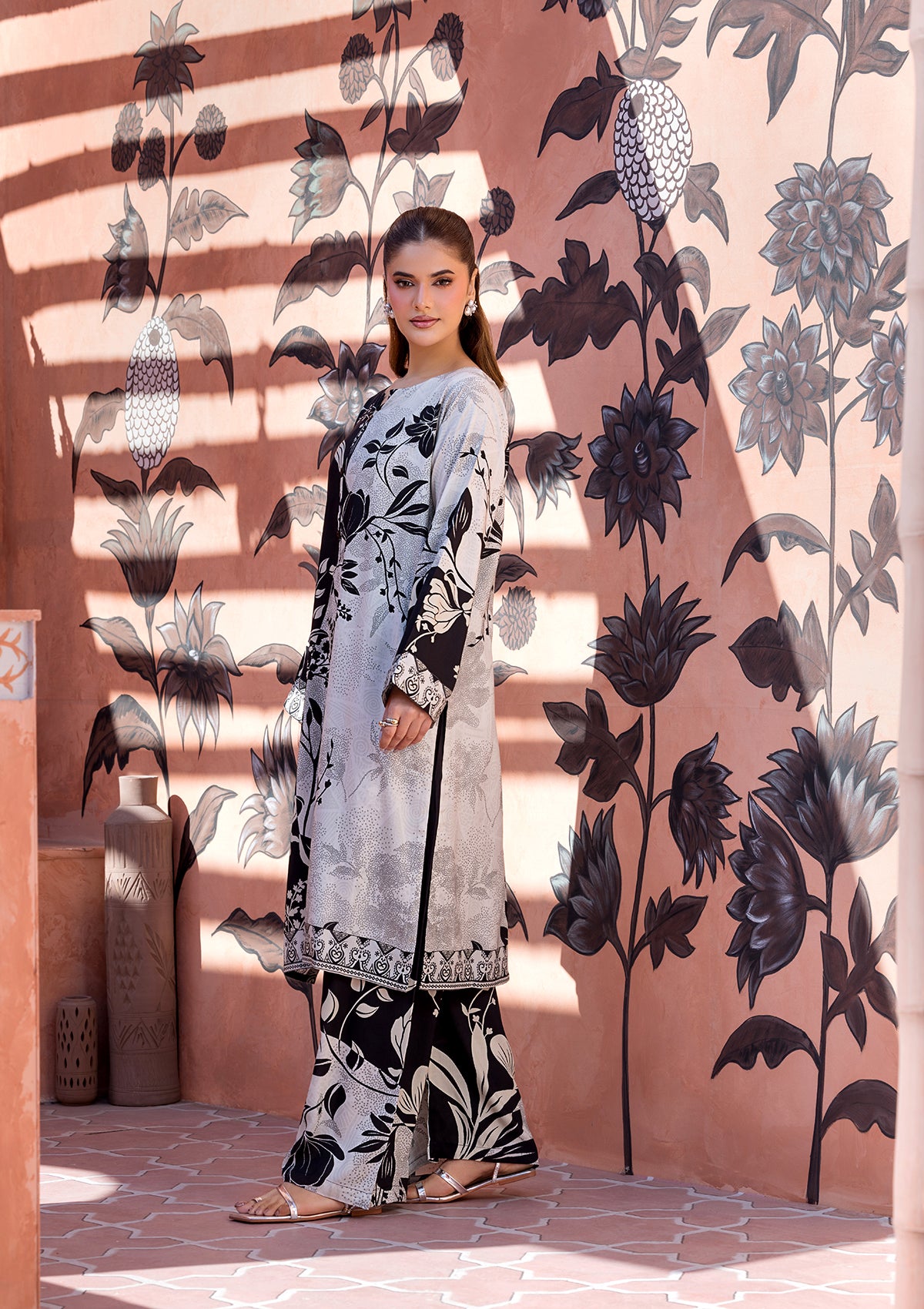 PRINTED LAWN BT006685-BWI