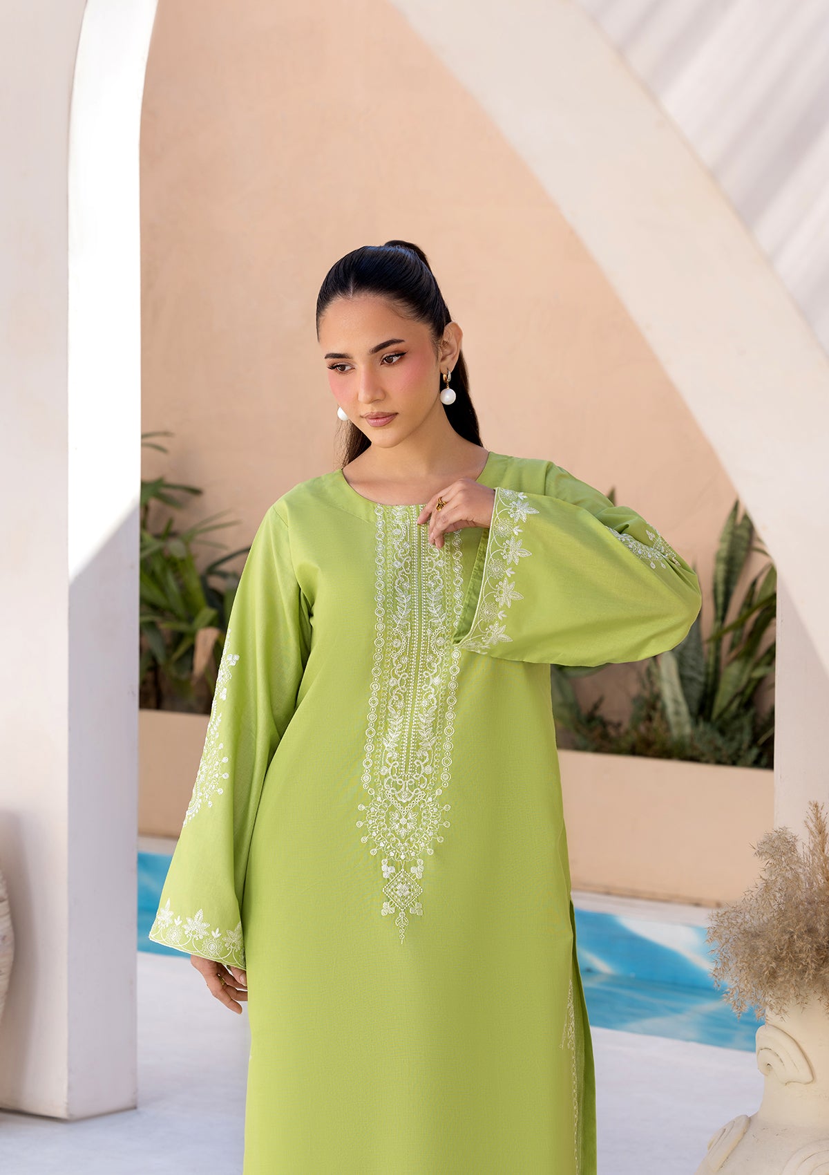 EMBROIDERED COTTON BT006686-PRT