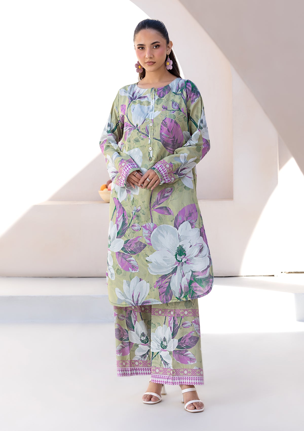 PRINTED LAWN BT006685-PST