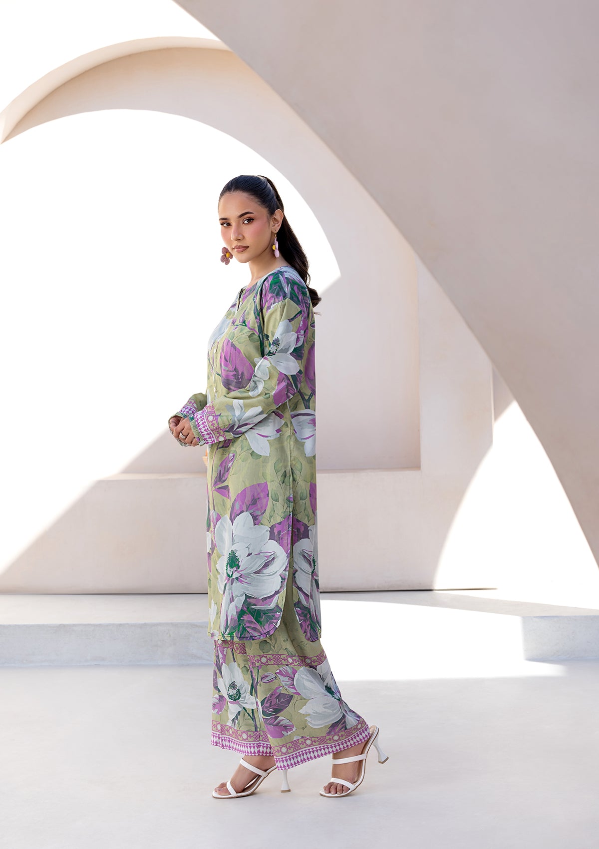 PRINTED LAWN BT006685-PST