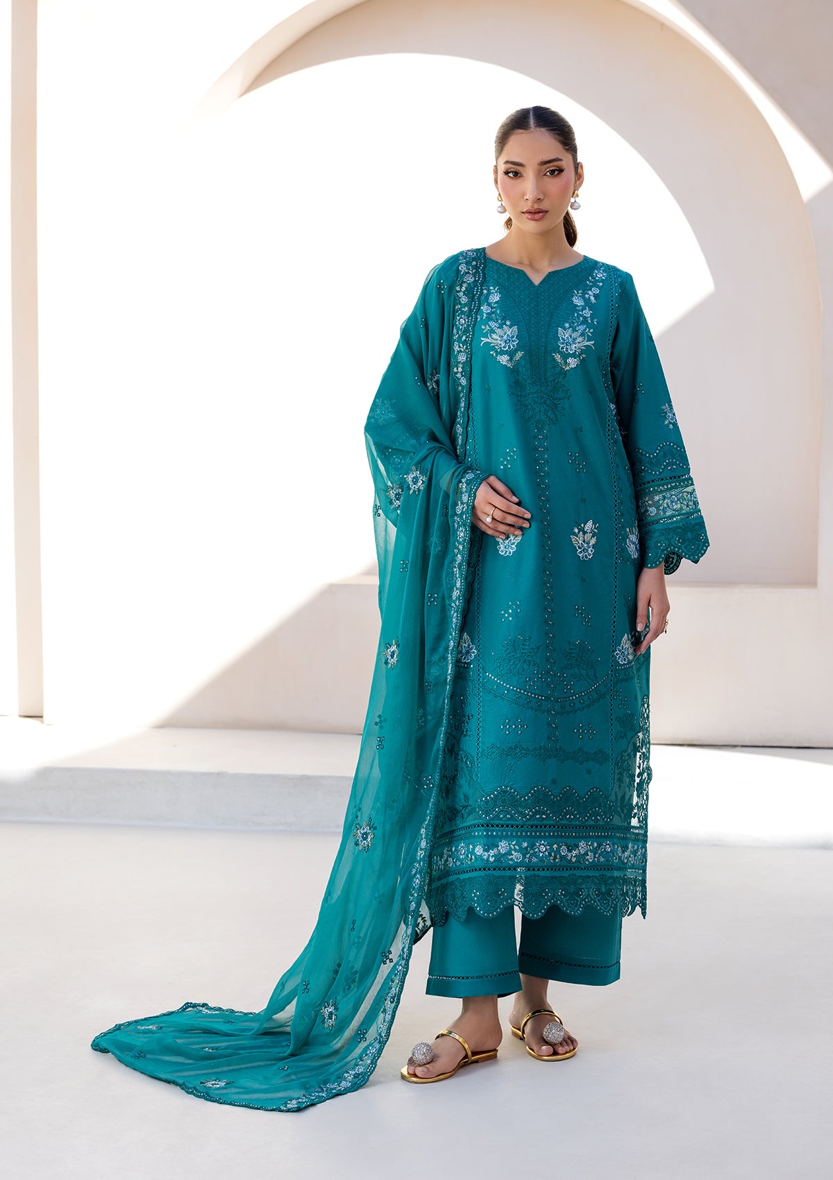 LUXURY Embroidered LAWN BT006719-SGN