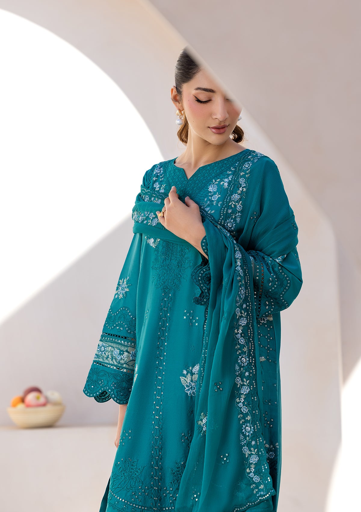 LUXURY Embroidered LAWN BT006719-SGN